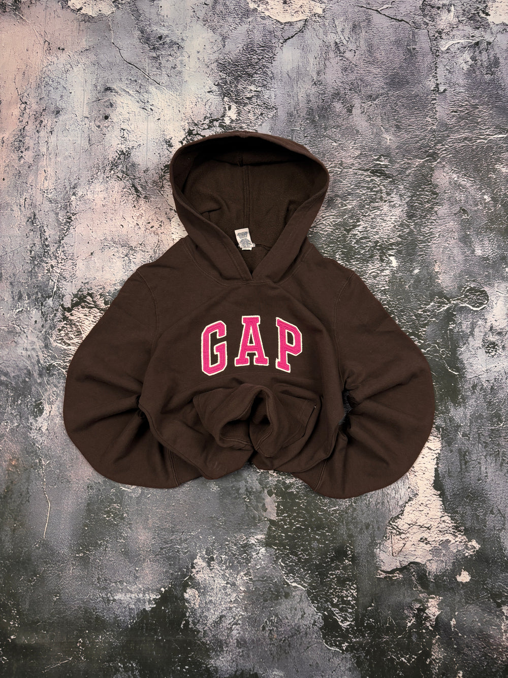 JESIENNA BLUZA GAP BROWN RETRO 90S PROSTY KRÓJ