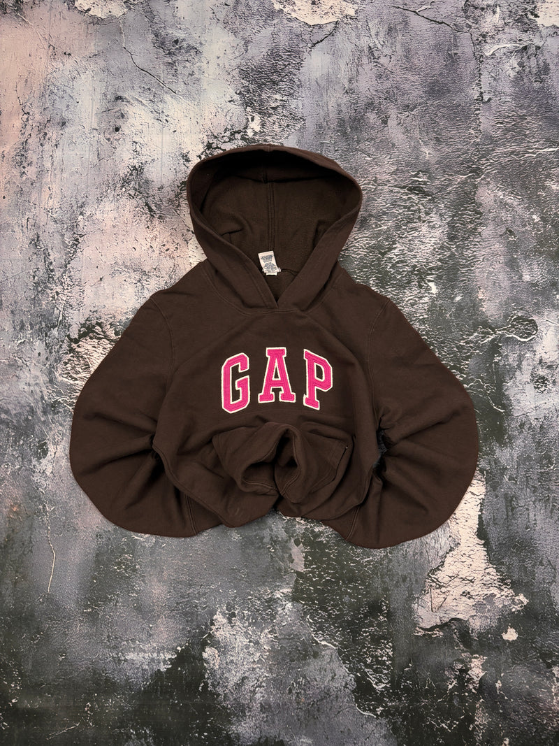 JESIENNA BLUZA GAP BROWN RETRO 90S PROSTY KRÓJ