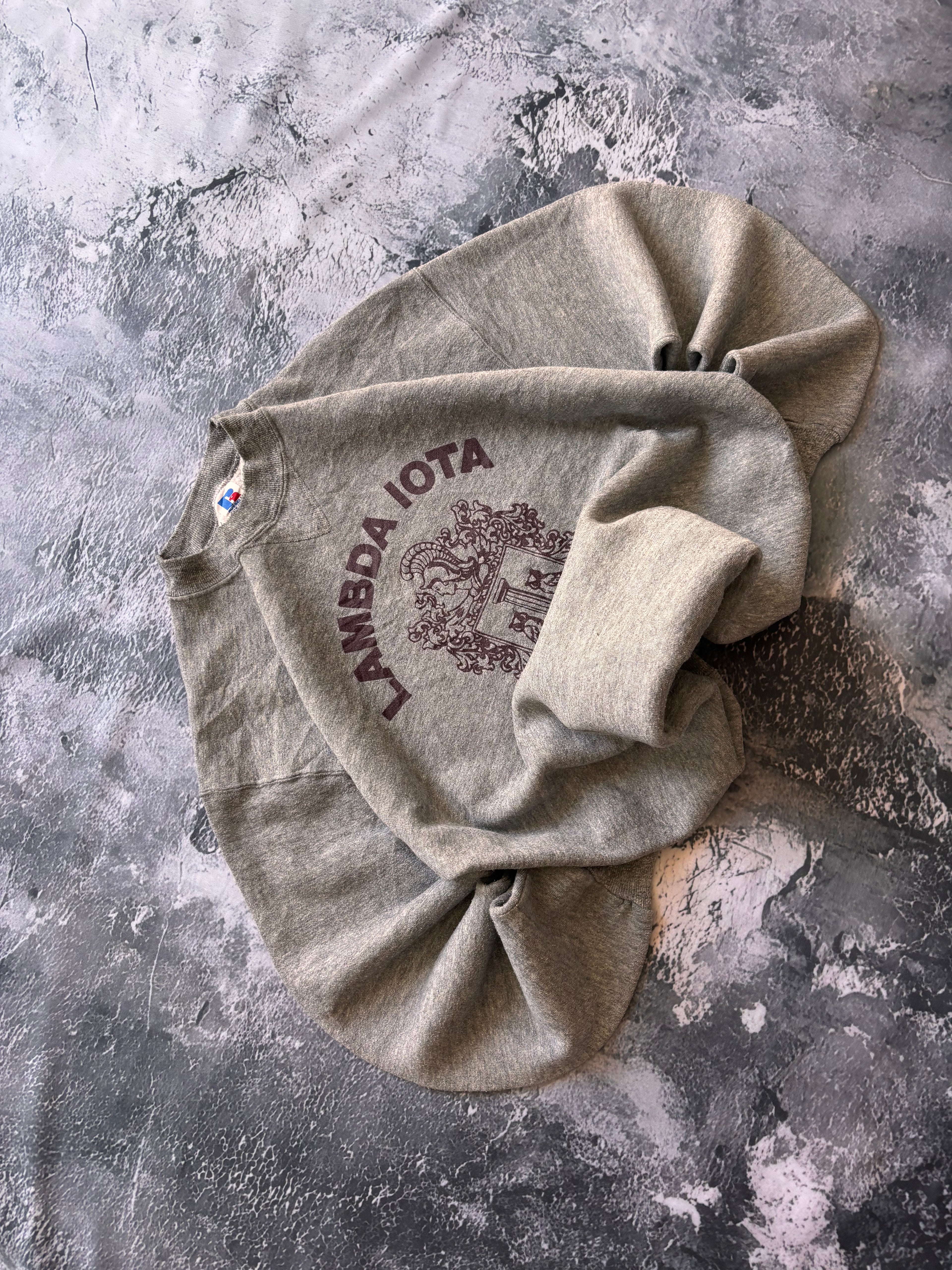 Bluza crewneck LAMBOLODA szara