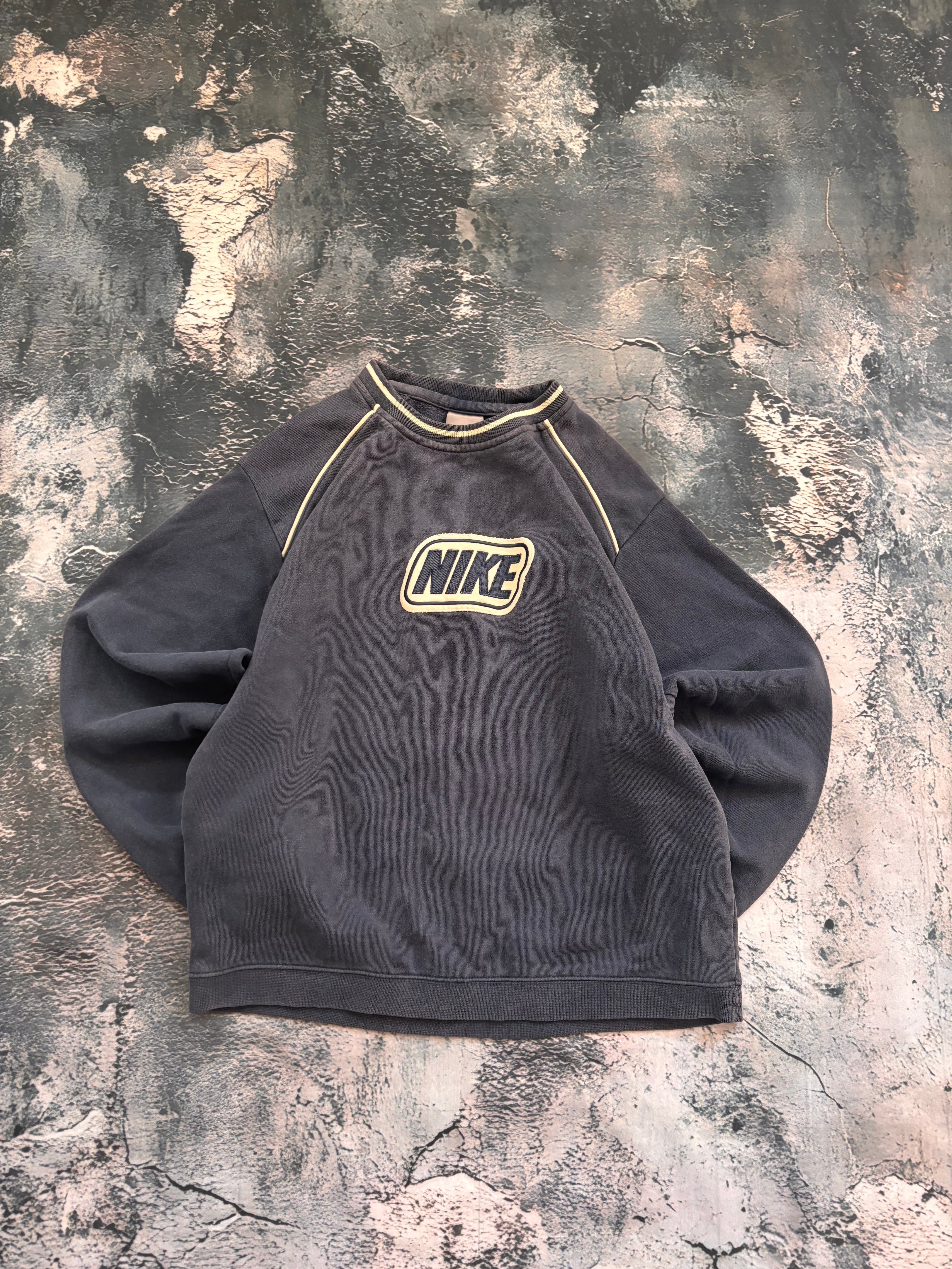 Bluza crewneck oversize basic college american vintage oldschool retro 90s streetwear nike
