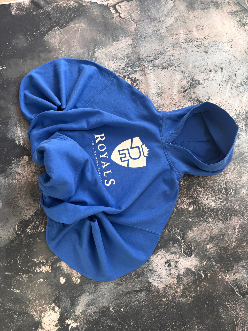bluza hoodie ROYALS blue vintage 90s retro