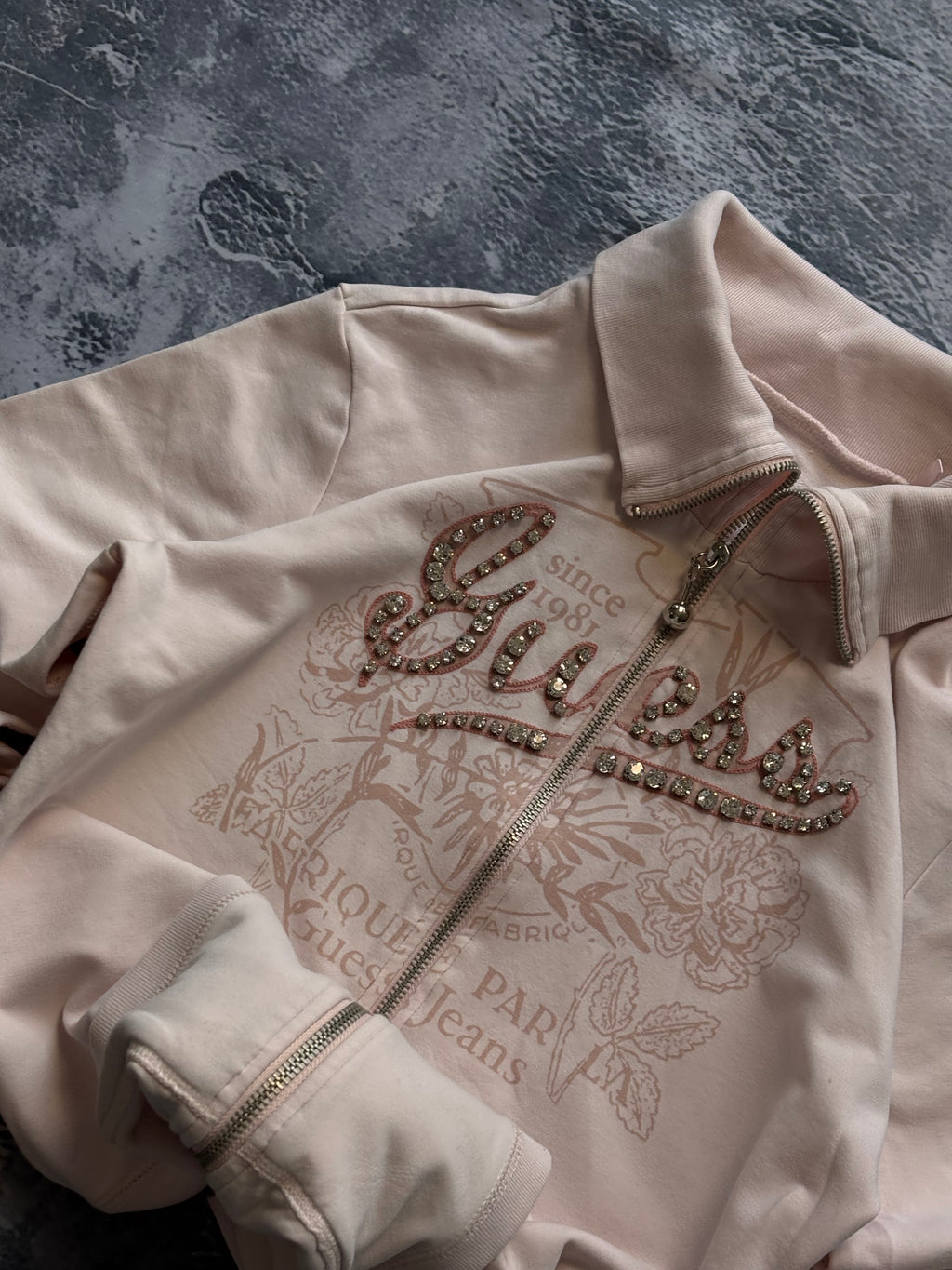 Bluza zip hoodie GUESS vintage 1981