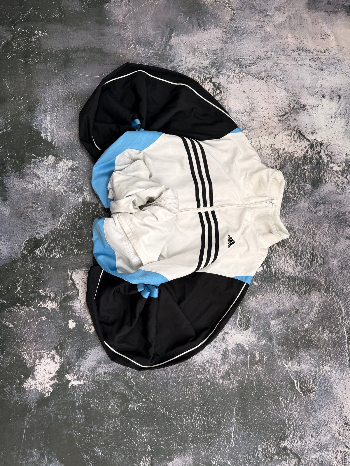 KURTKO BLUZA ZIP ADIDAS RETRO AMERICAN STREETWEAR 90S VINTAGE