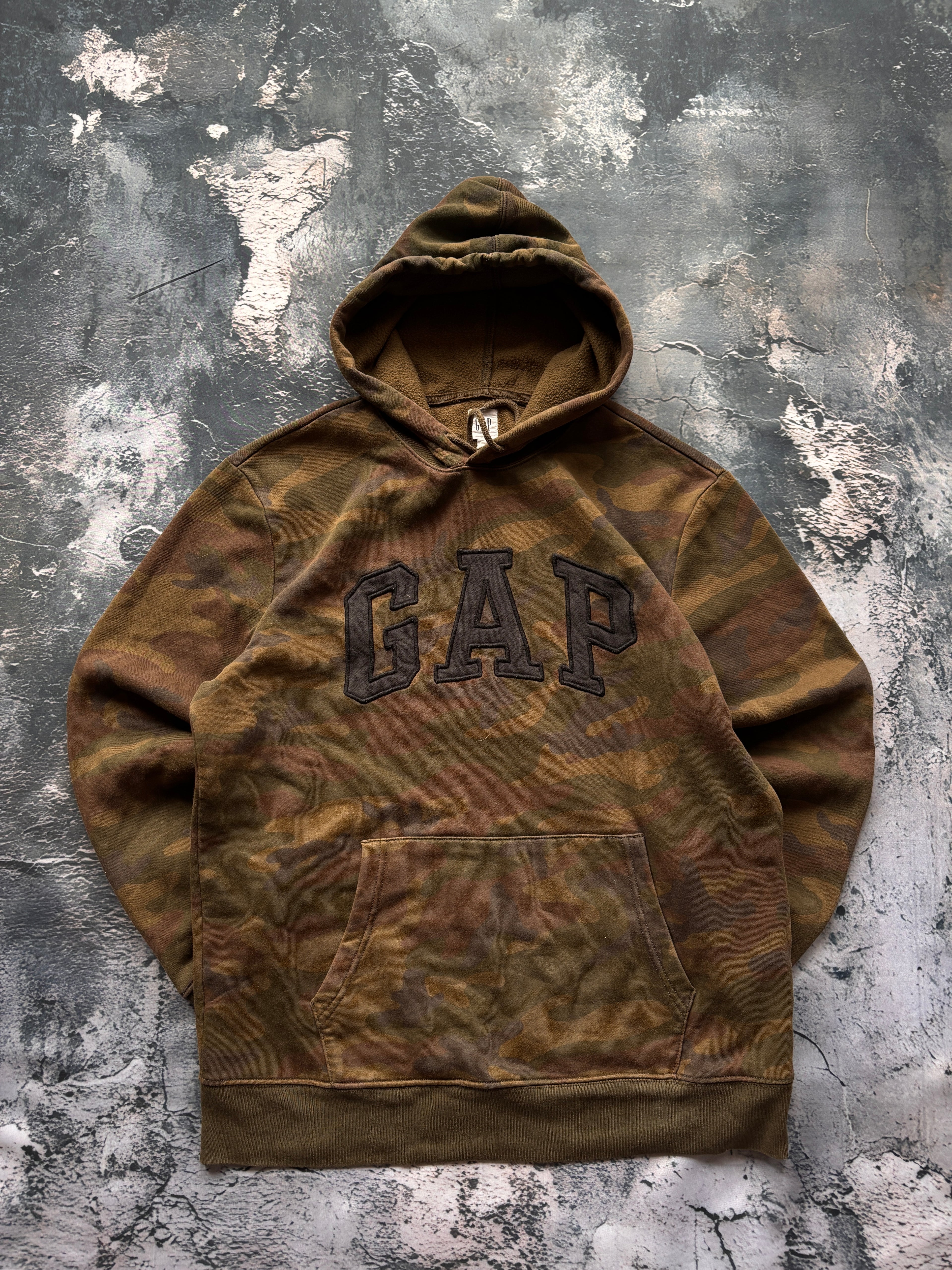 bluza hoodie GAP CAMO MORO oversize