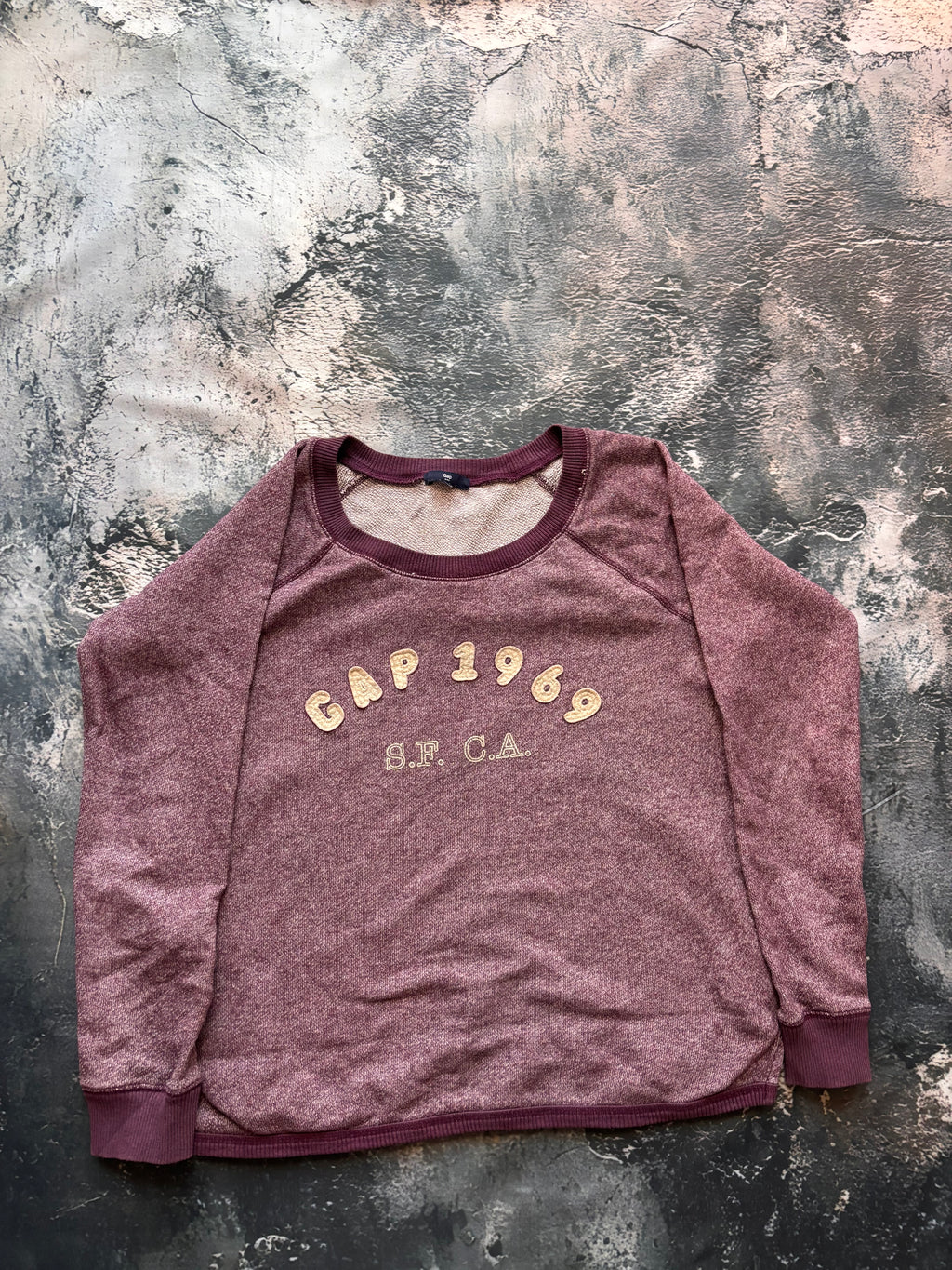 bluza crewneck vintage american retro GAP 1969