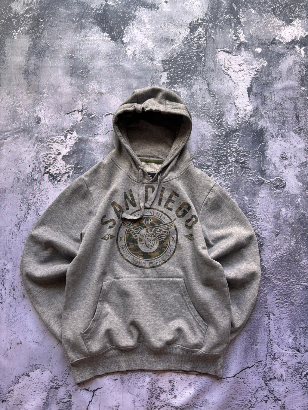 bluza hoodie camo vintage San Diego retro