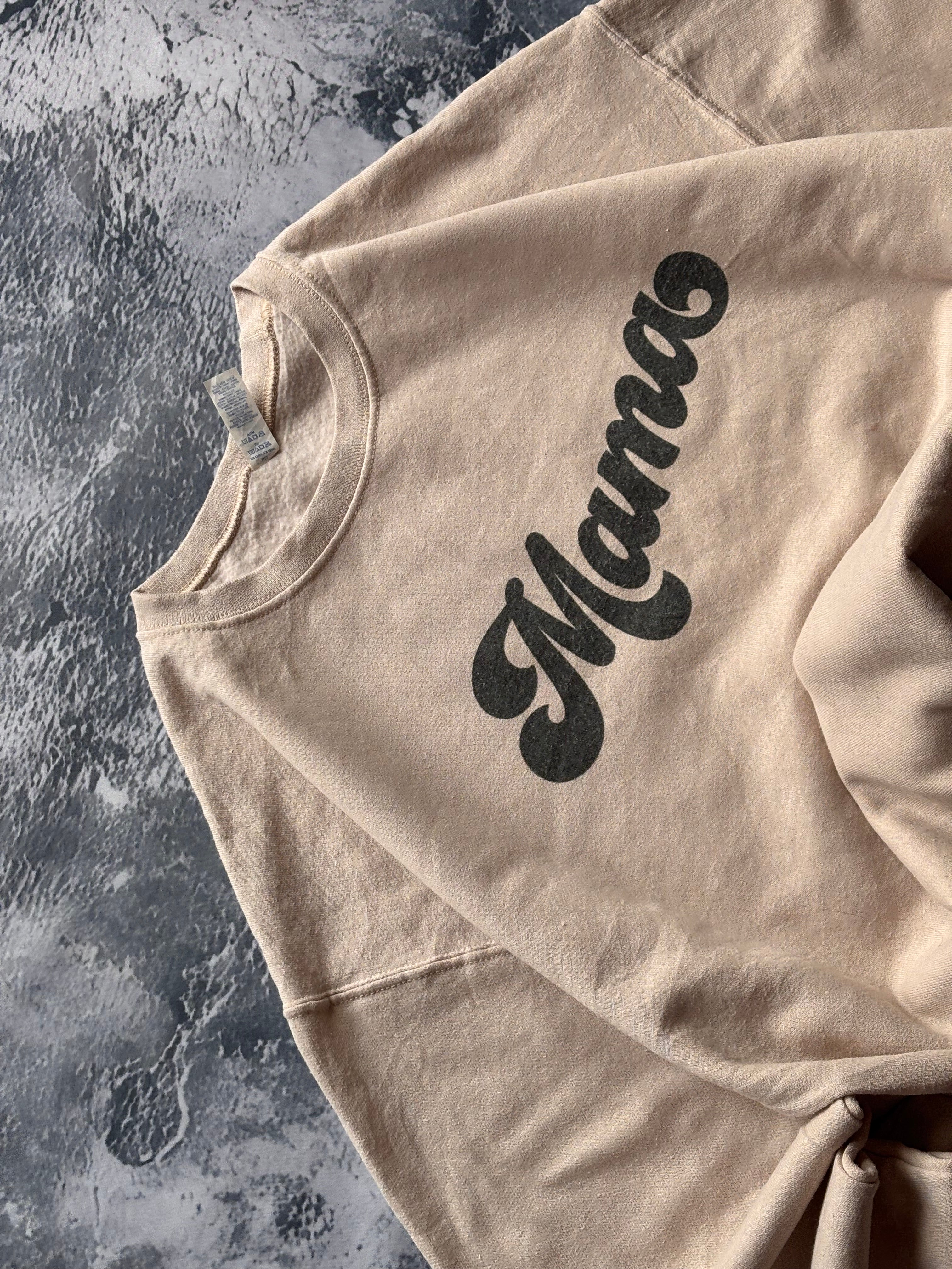 Bluza crewneck oversize  vintage oldschool retro streetwear Mama