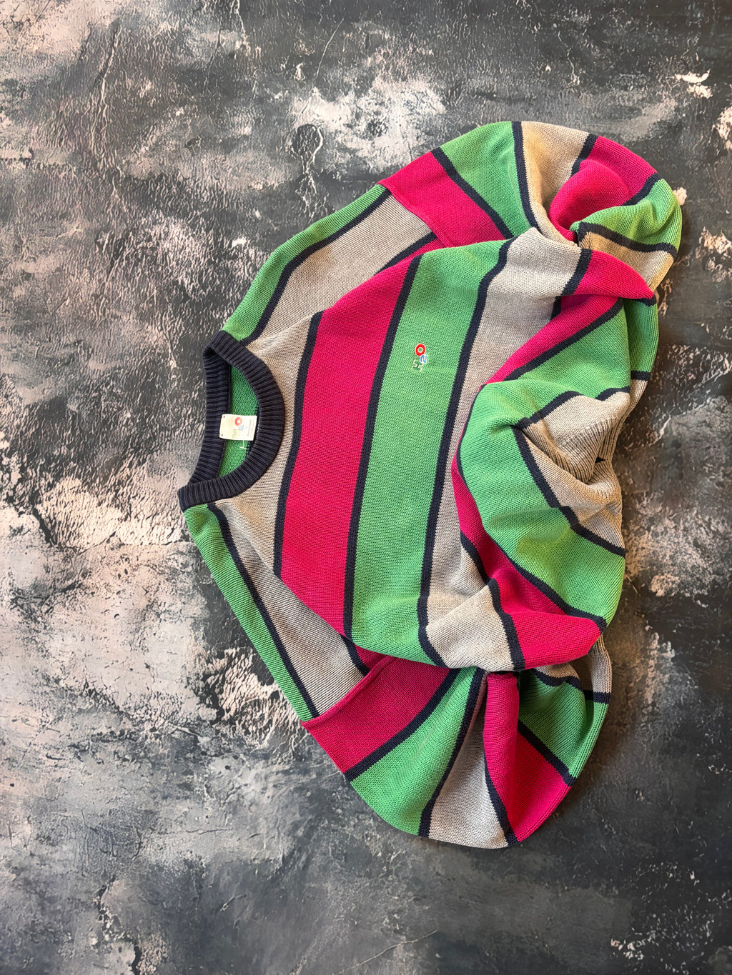 sweter bawełna multicolor