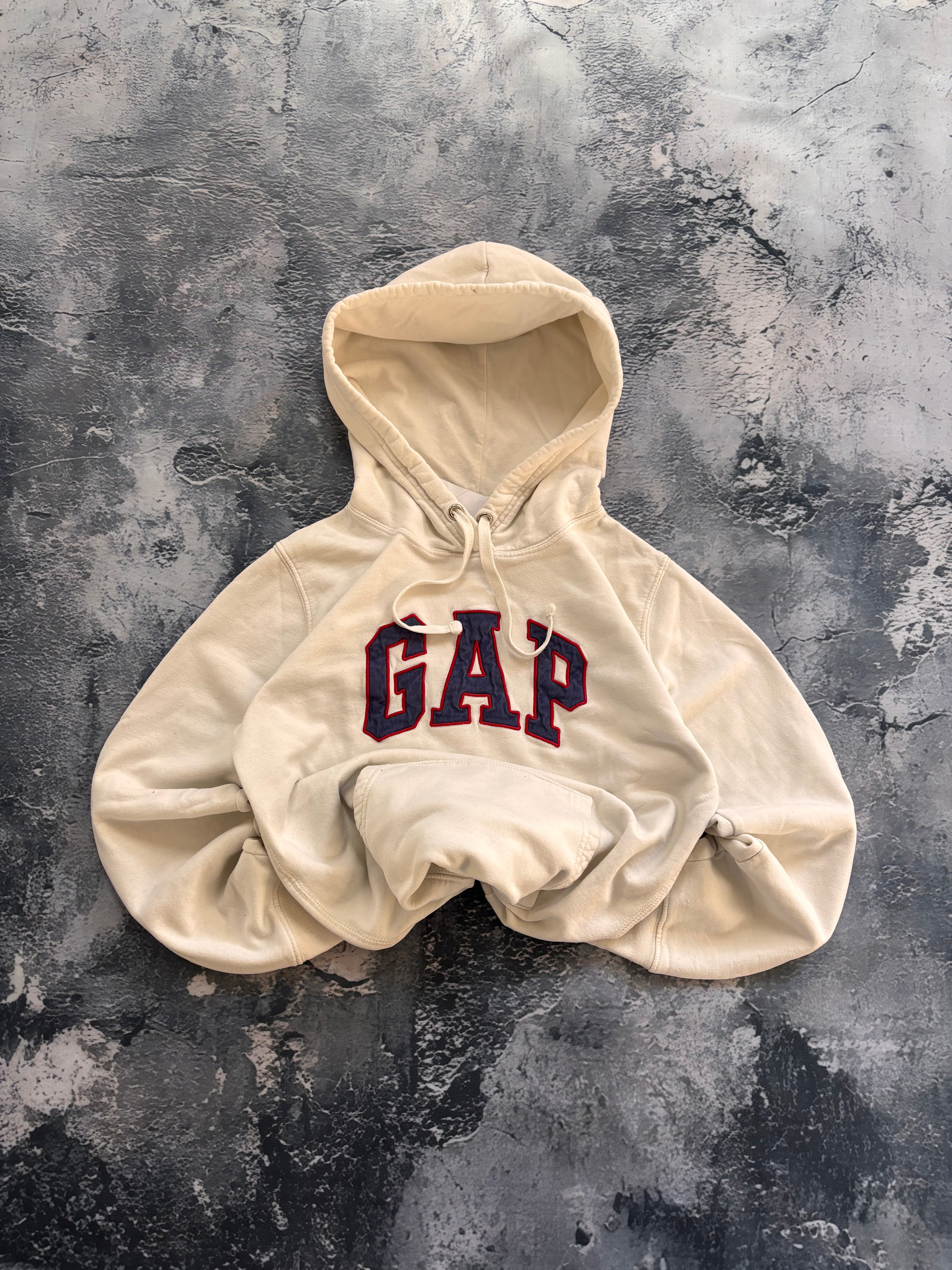 Bluza gap kremowa prosty krój