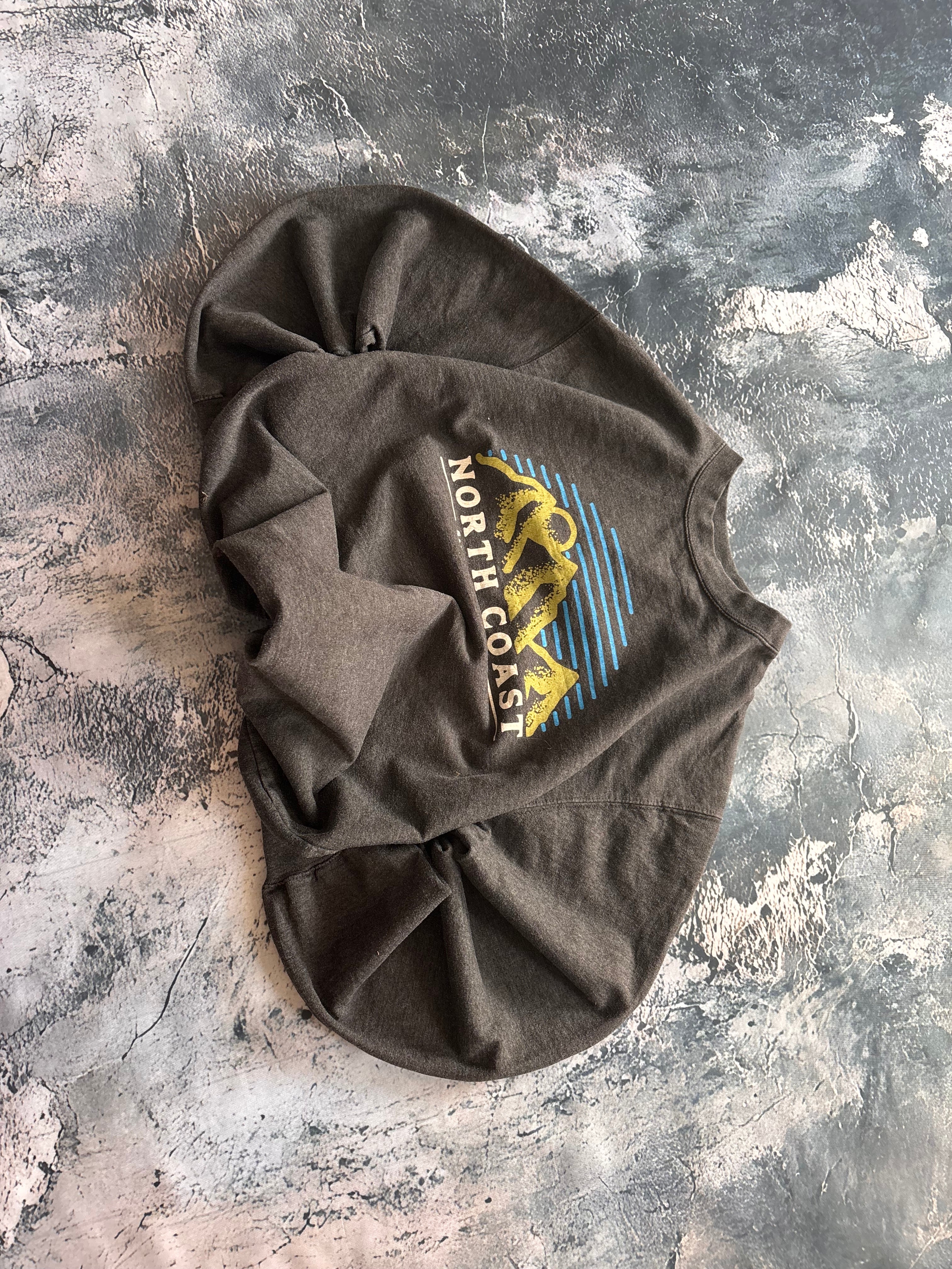 Bluza crewneck oversize boxy vintage oldschool retro 90s streetwear basic