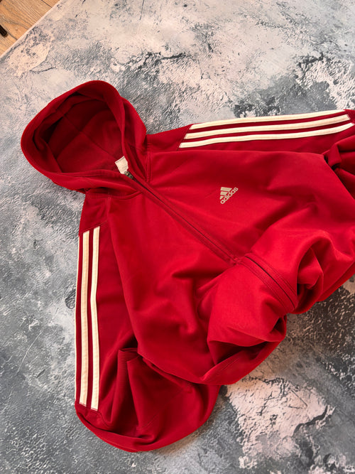 Bluza czerwona adidas