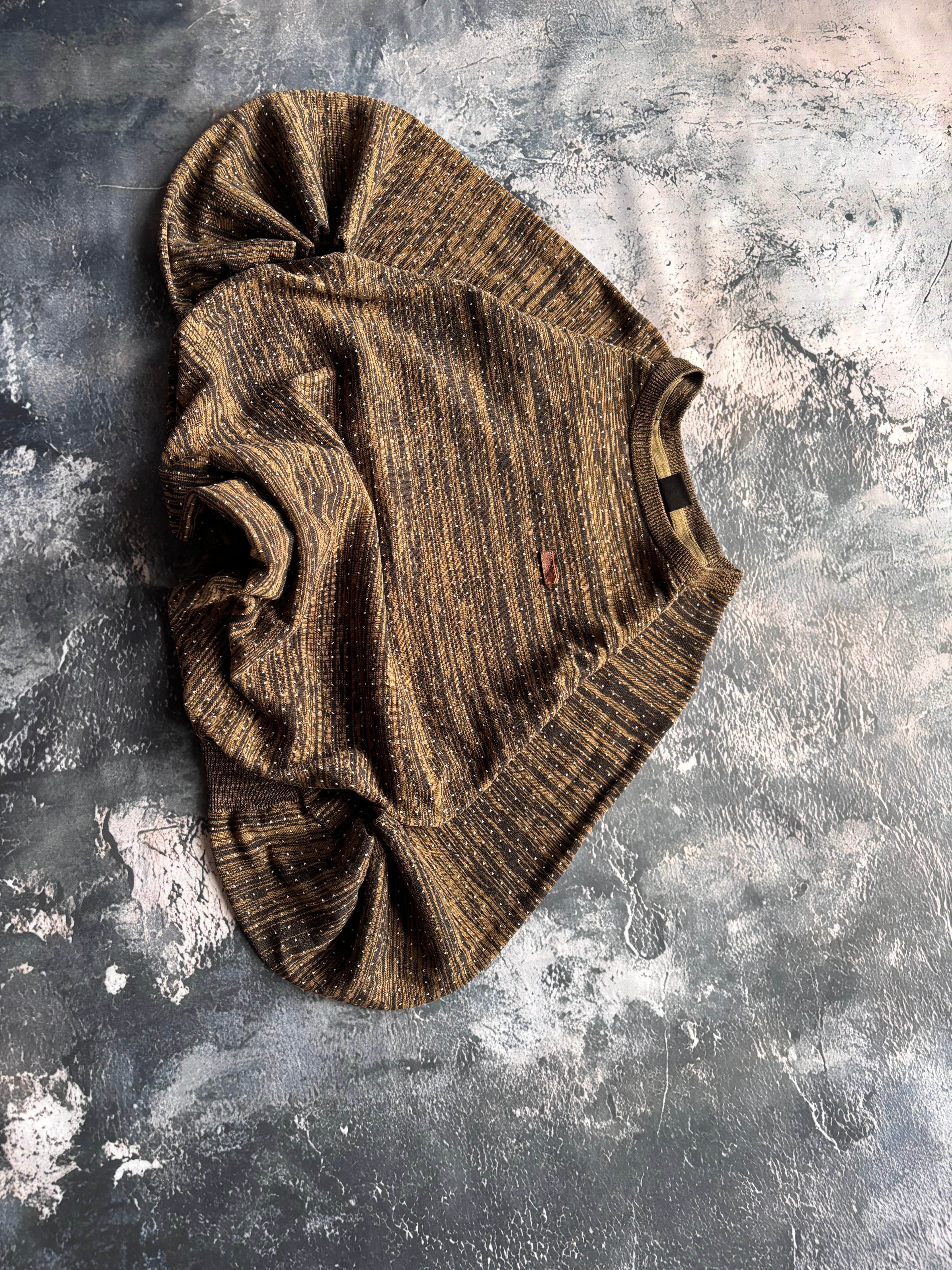 Sweter ciemnozielony vintage