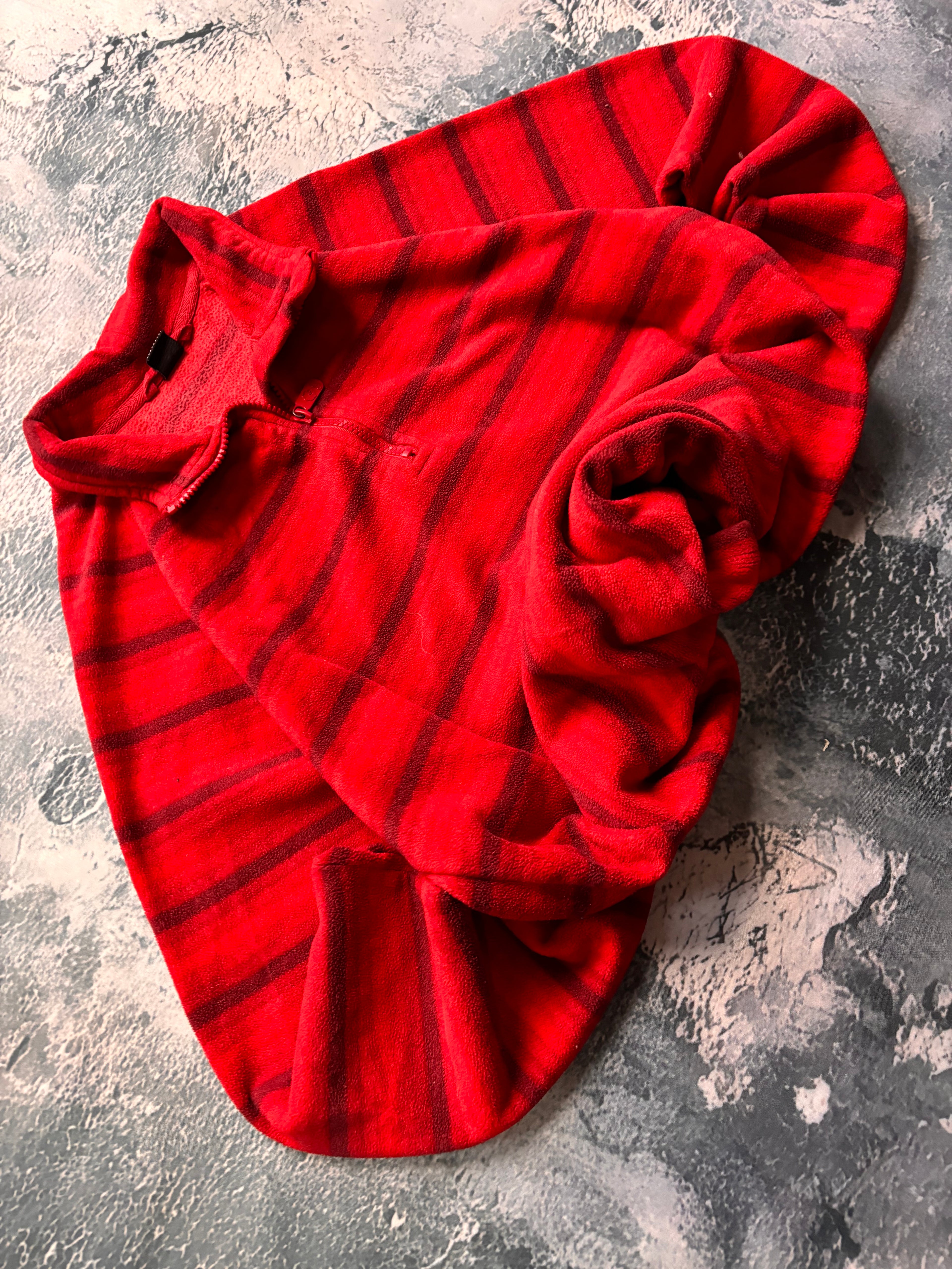 polar czerwony vintage 90s