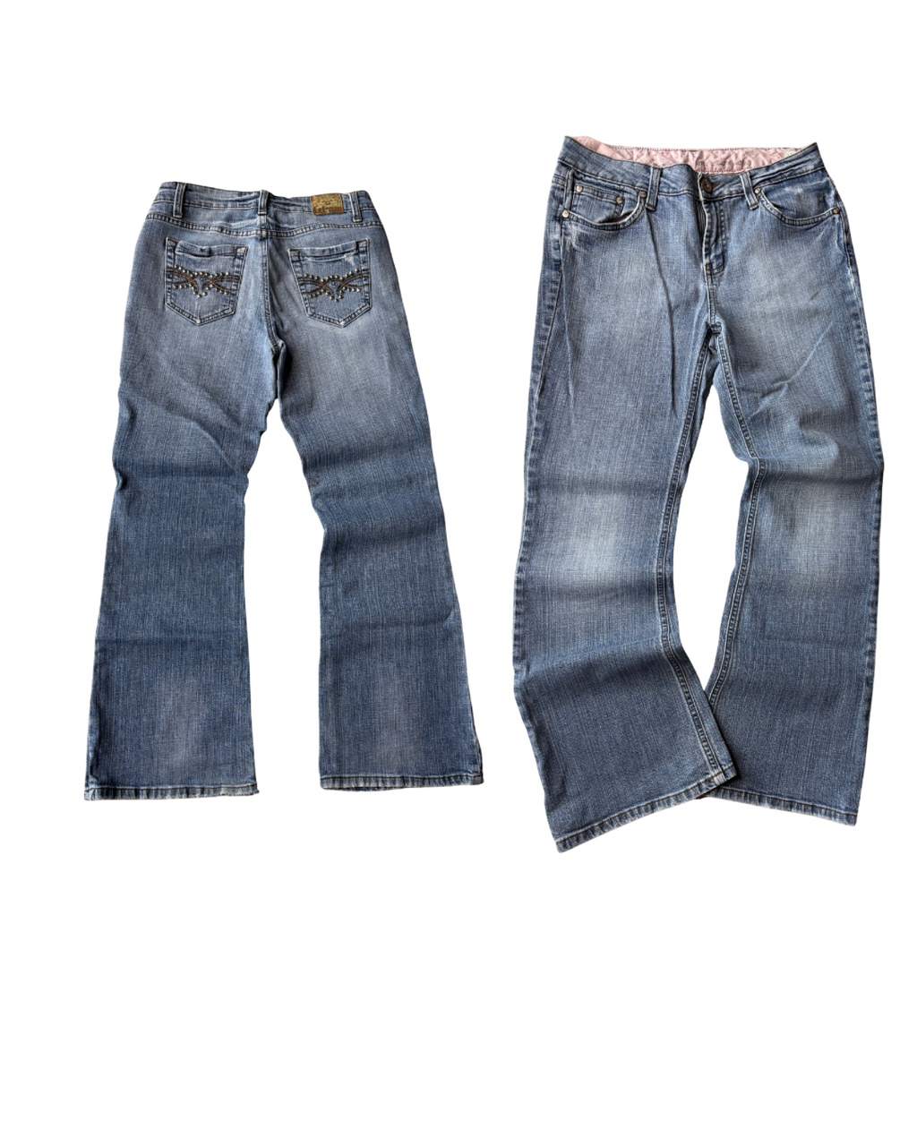 Jeans prostu krój retro y2k vintage
