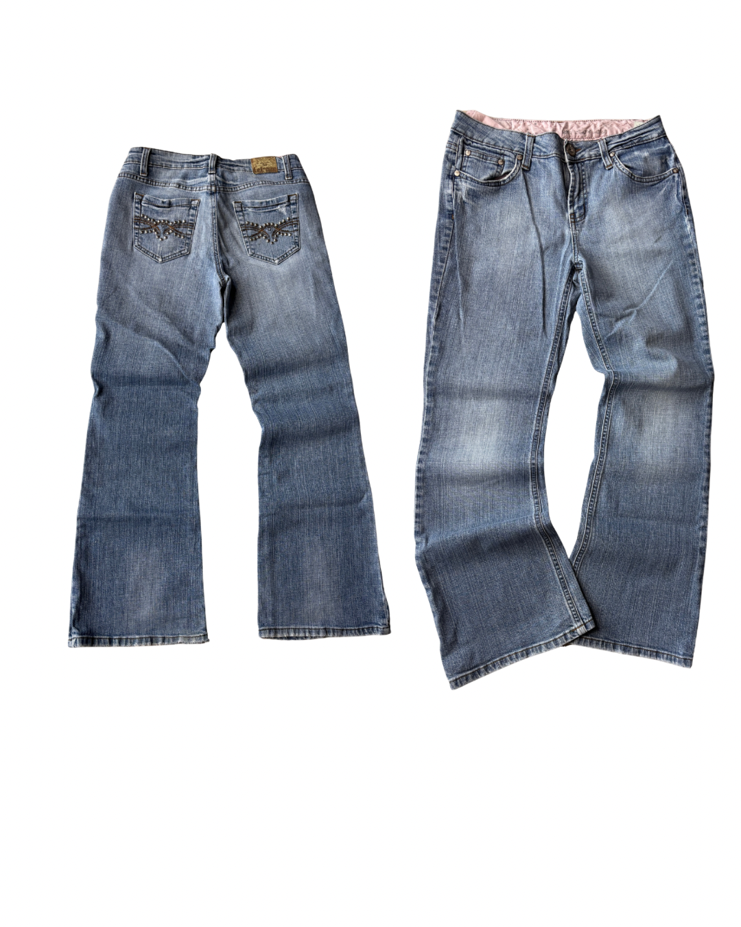 Jeans prostu krój retro y2k vintage