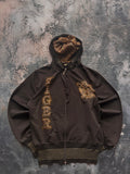 bluza hoodie Tiger przylegający krój