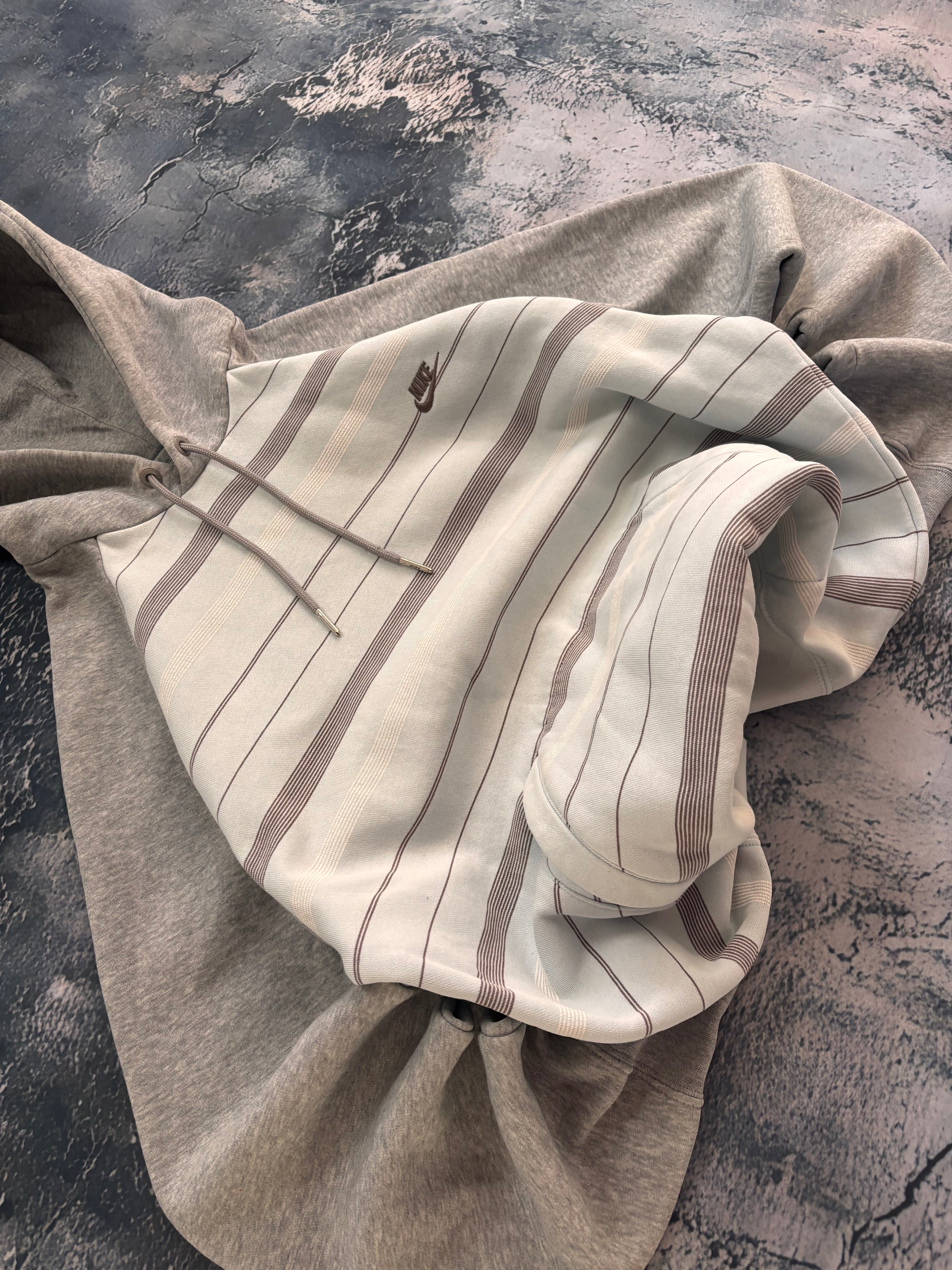 Bluza hoodie nike w paski