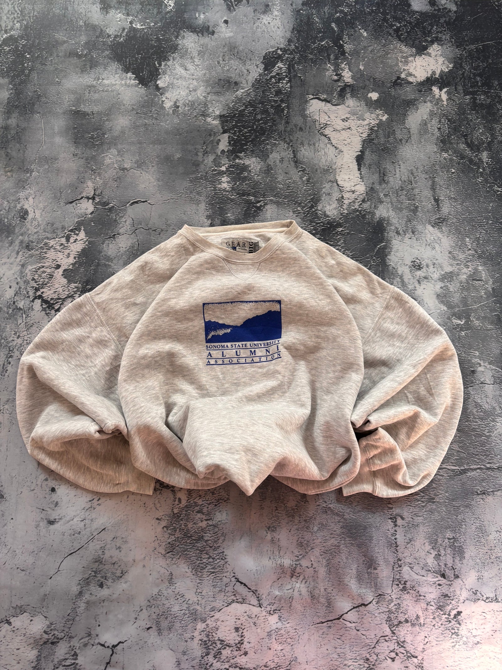 Bluza crewneck oversize w stylu vintage oldschool retro 90s american streetwear premium stan