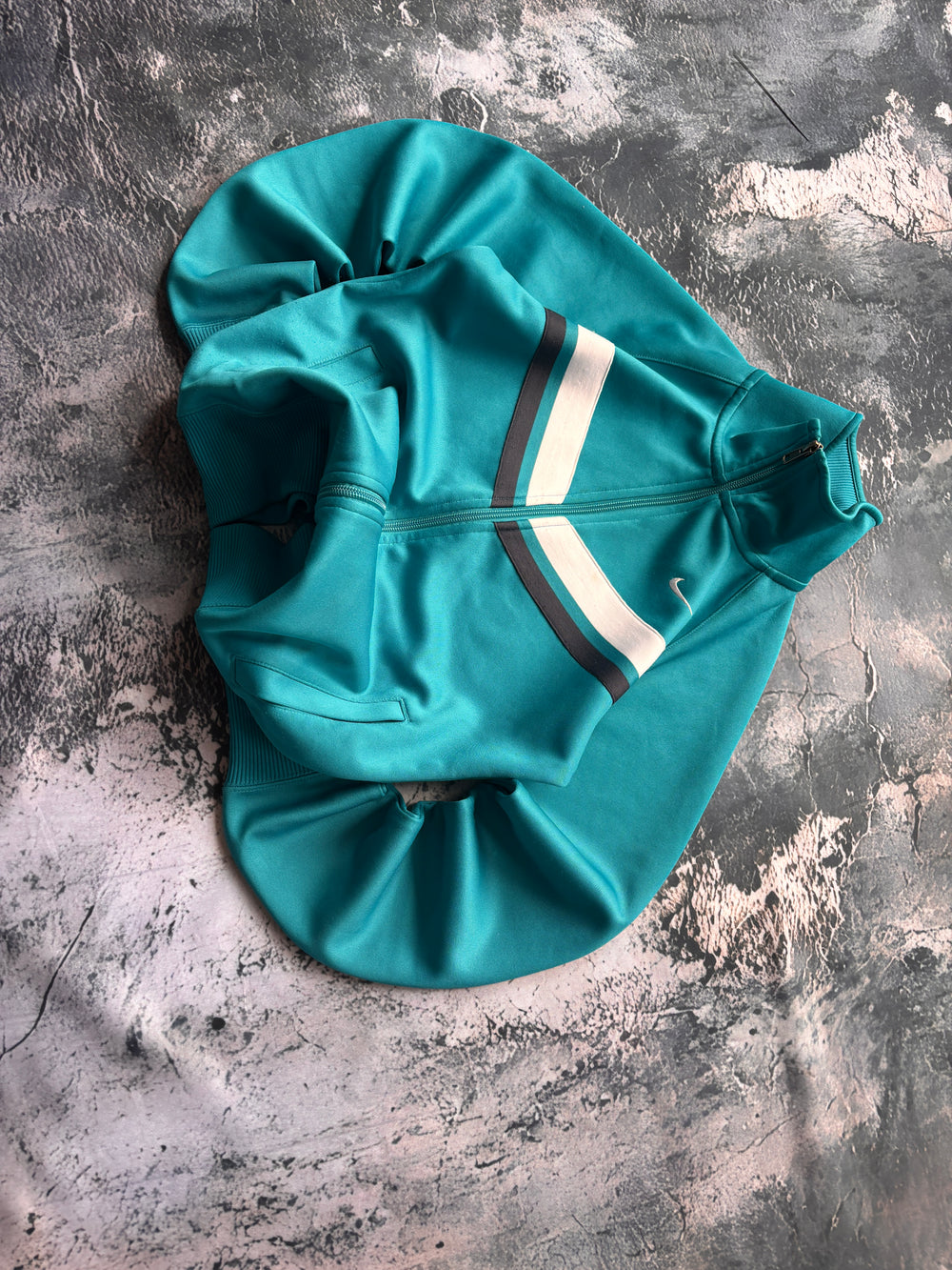 BLUZA ZIP NIKE TIFFANY BLUE PROSTY KRÓJ VINTAGE