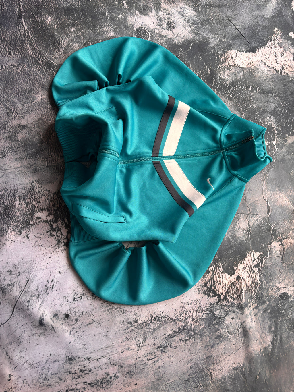 BLUZA ZIP NIKE TIFFANY BLUE PROSTY KRÓJ VINTAGE