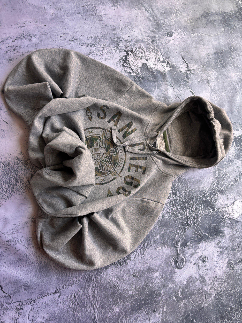 bluza hoodie camo vintage San Diego retro