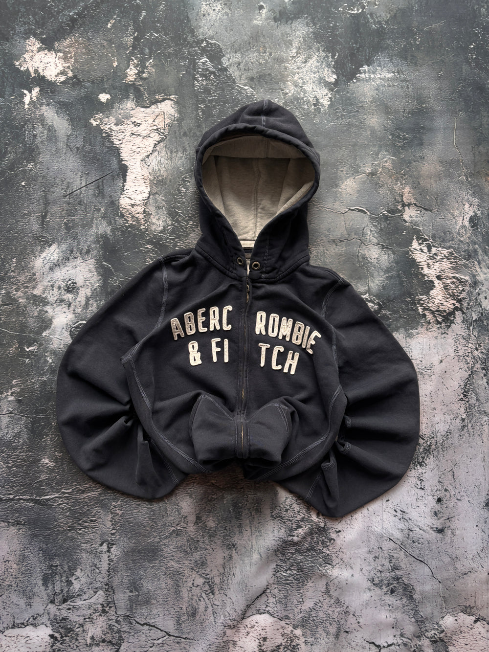 BLUZA ZIP HOODIE ABR VINTAGE RETRO 90S