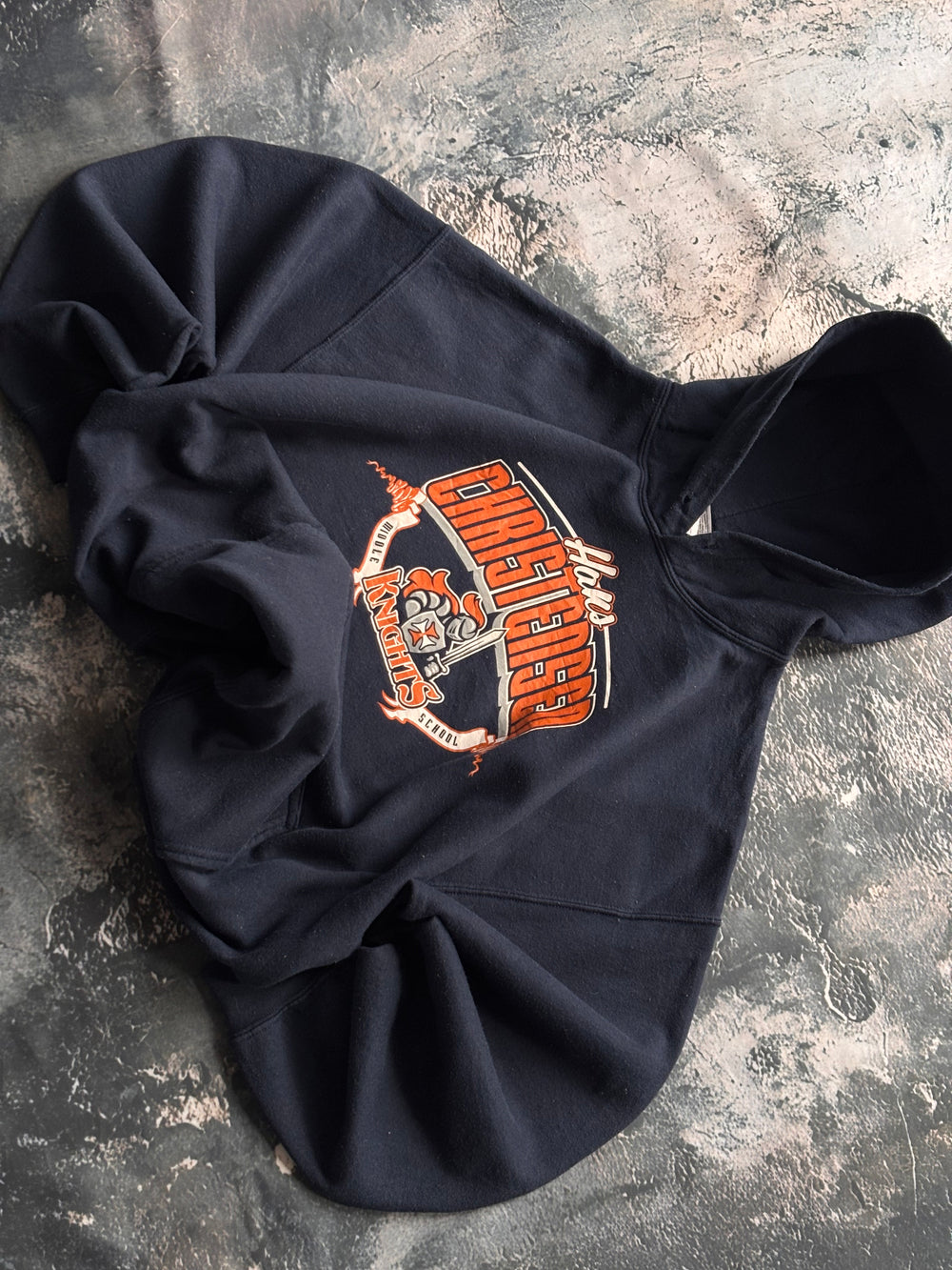 Bluza hoodie uniwersytecka vintage 90s retro
