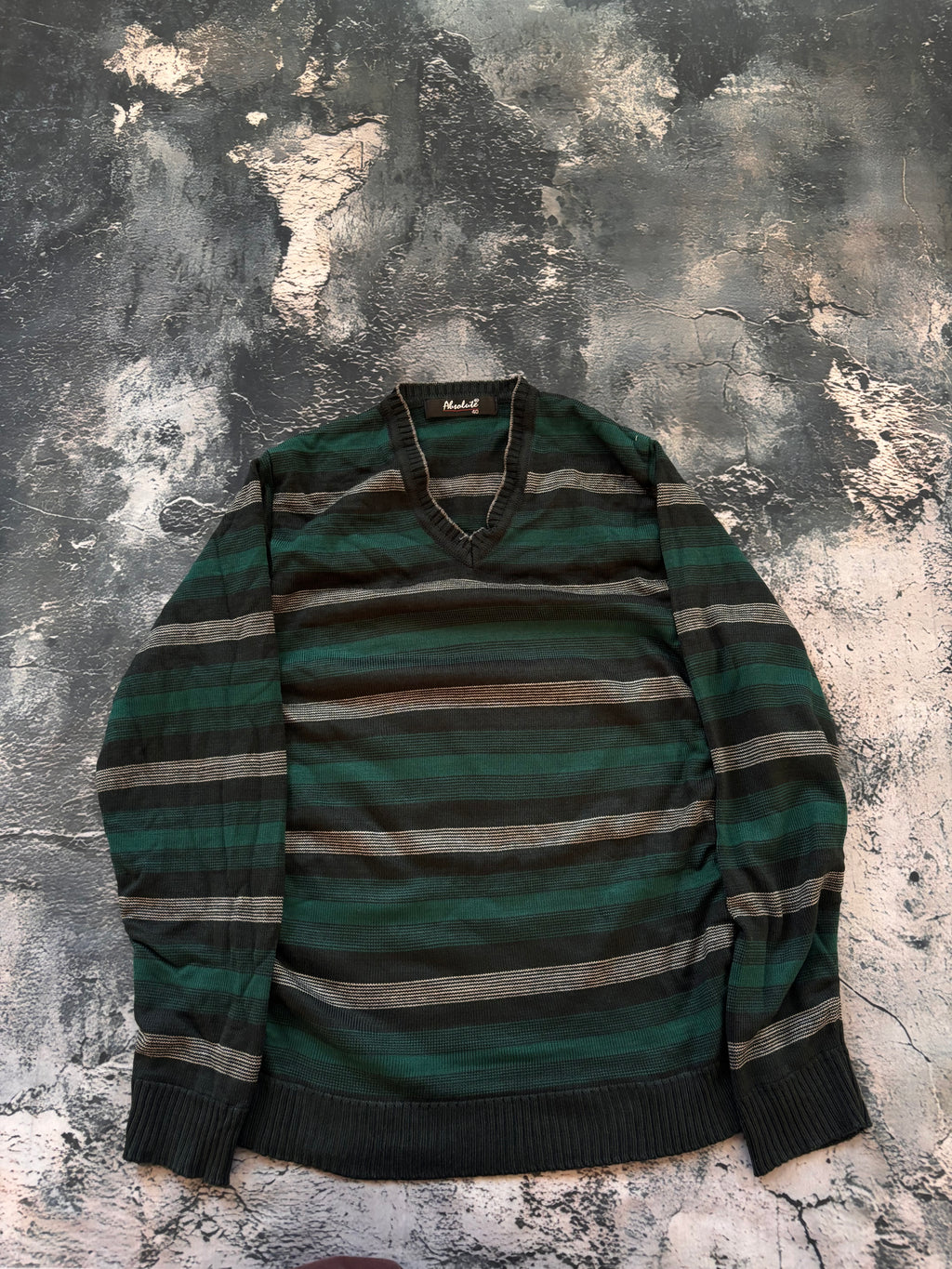 Sweter zielony oversize vintage
