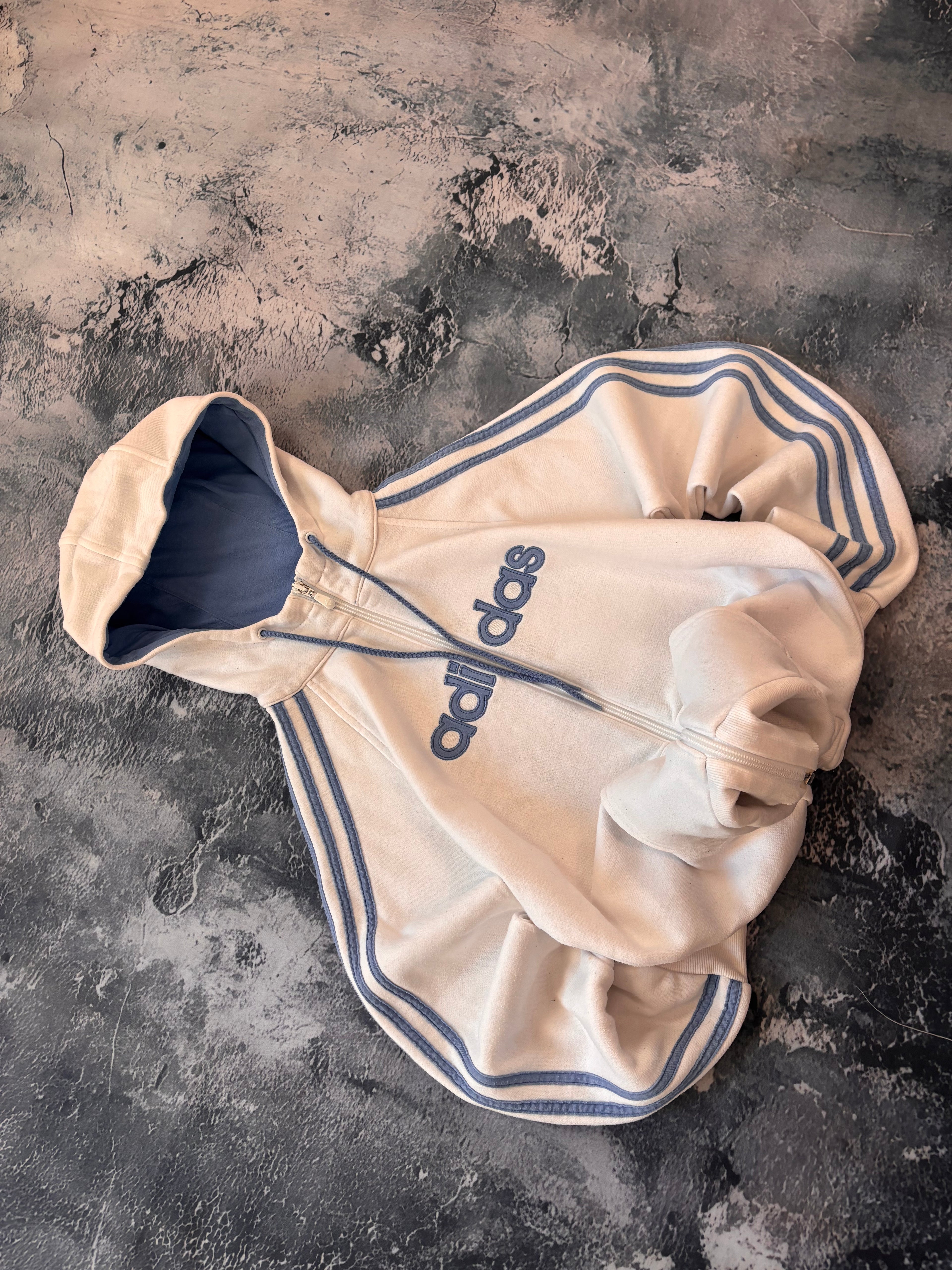 bluza zip hoodie w passive vintage basic retro