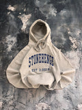 Bluza hoodie college oversize