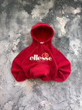 bluza hoodie ELLESE RED oversize american streetwear big logo