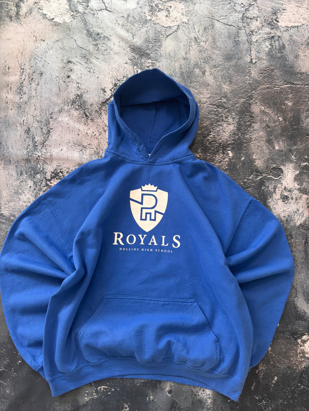 bluza hoodie ROYALS blue vintage 90s retro