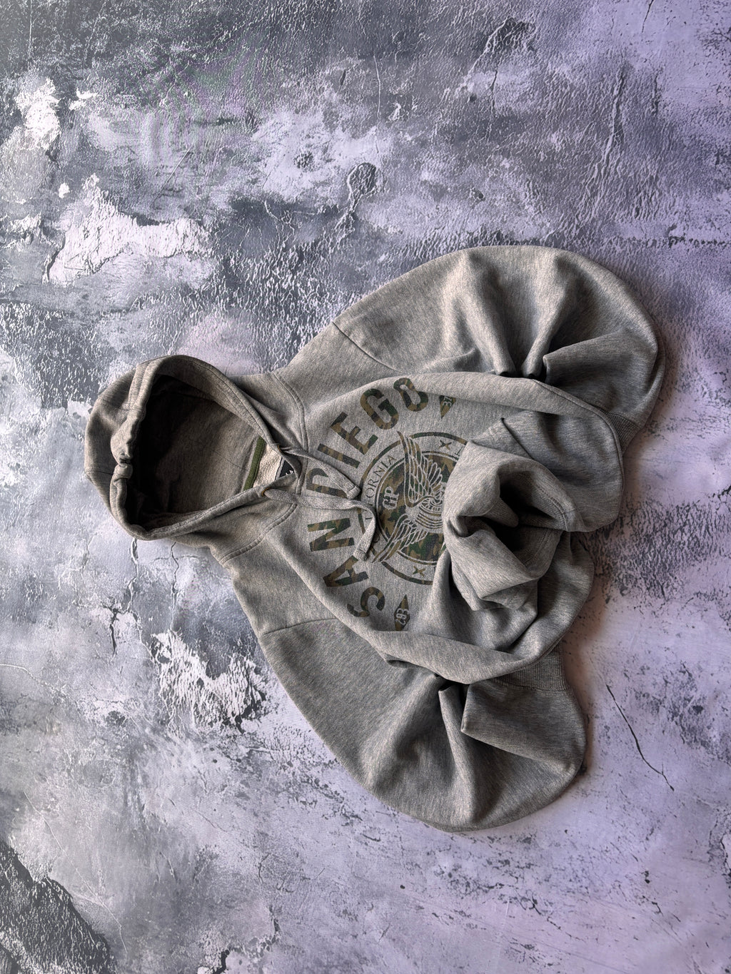 bluza hoodie camo vintage San Diego retro