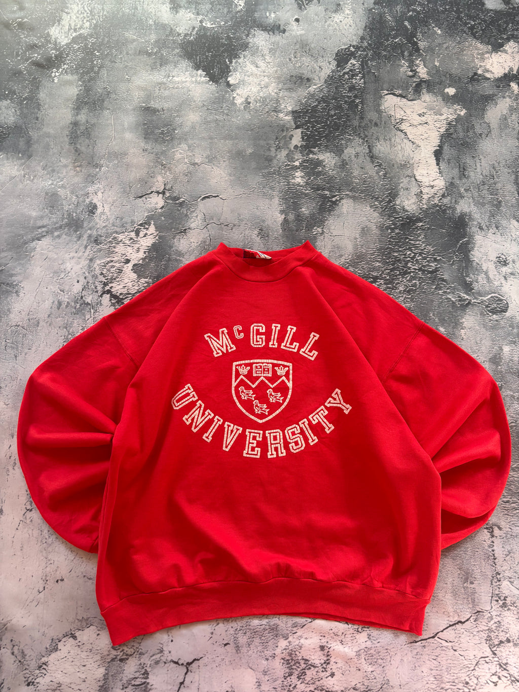 Bluza crewneck oversize w stylu vintage oldschool retro 90s american streetwear klasyk