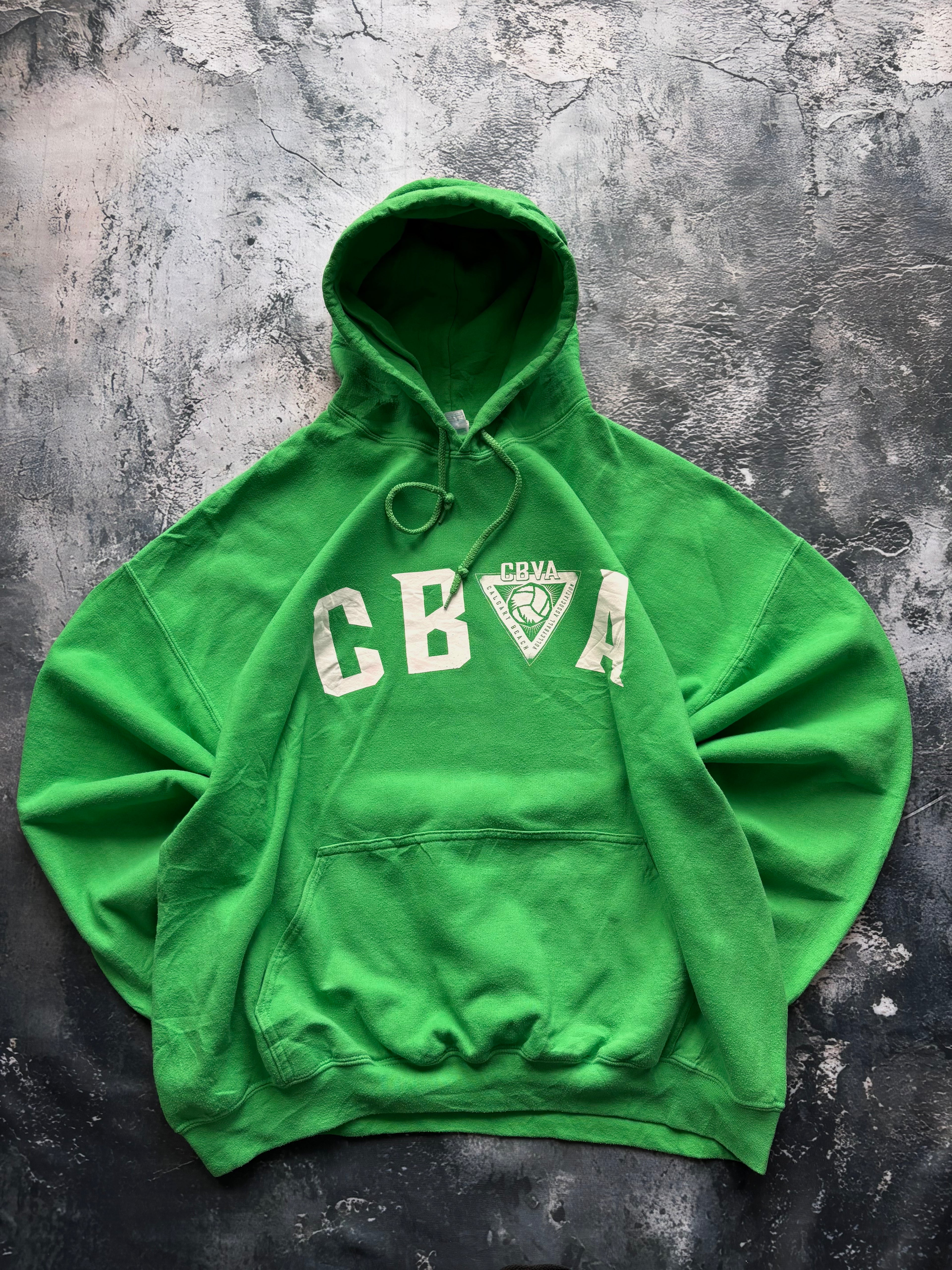 bluza hoodie zielona uniwersytecka usa