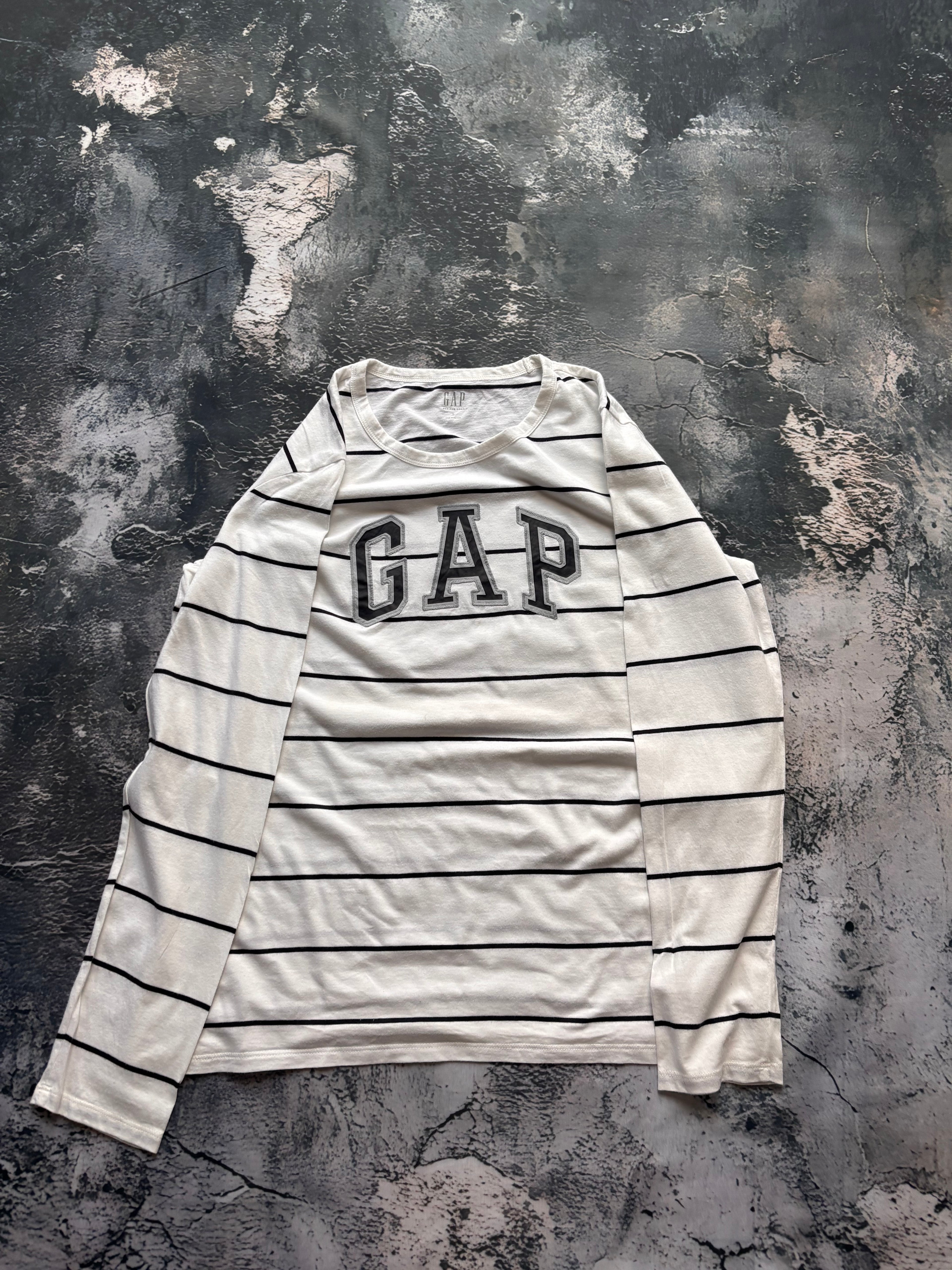 koszulka longsleeve vintage 90s retro american GAP w paski