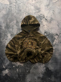 Bluza hoodie gap camo moro polar vintage 90s american military