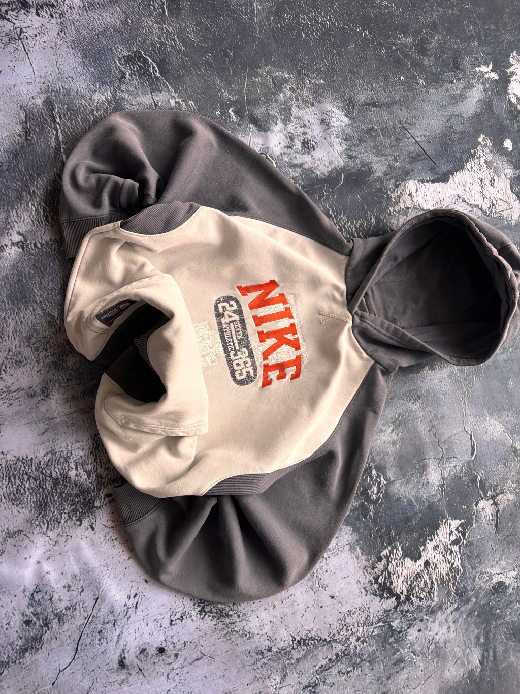 BLUZA HOODIE NIKE VINTAGE LATA 90 OVERSIZE