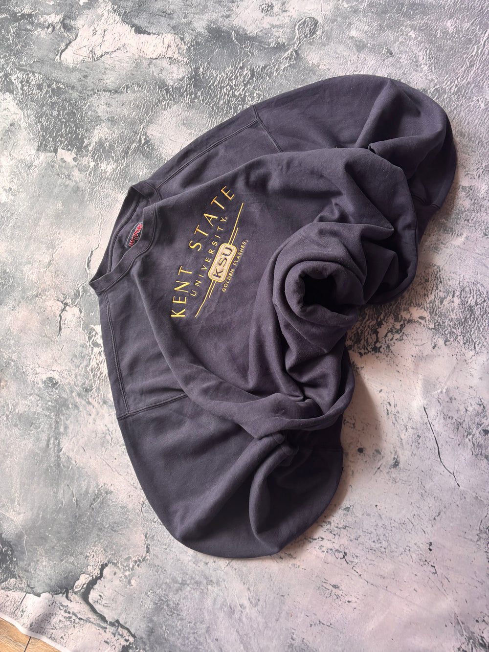 Bluza crewneck oversize boxy w stylu vintage oldschool retro 90s american college JanSport KSU