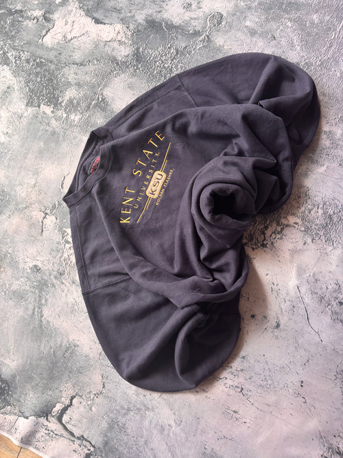 Bluza crewneck oversize boxy w stylu vintage oldschool retro 90s american college JanSport KSU
