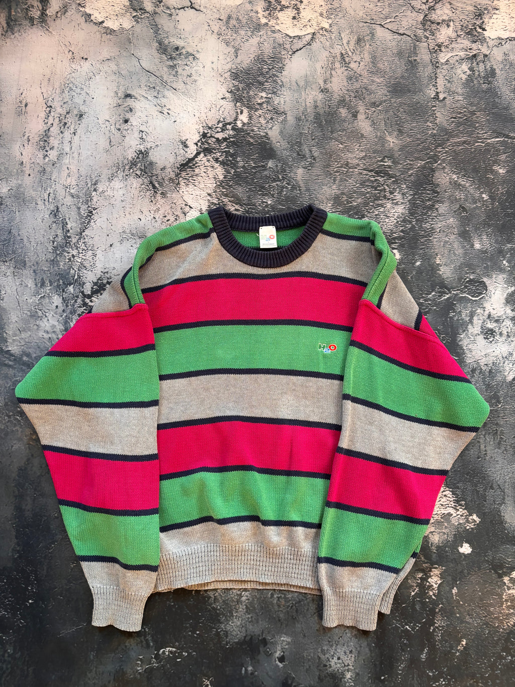 sweter bawełna multicolor