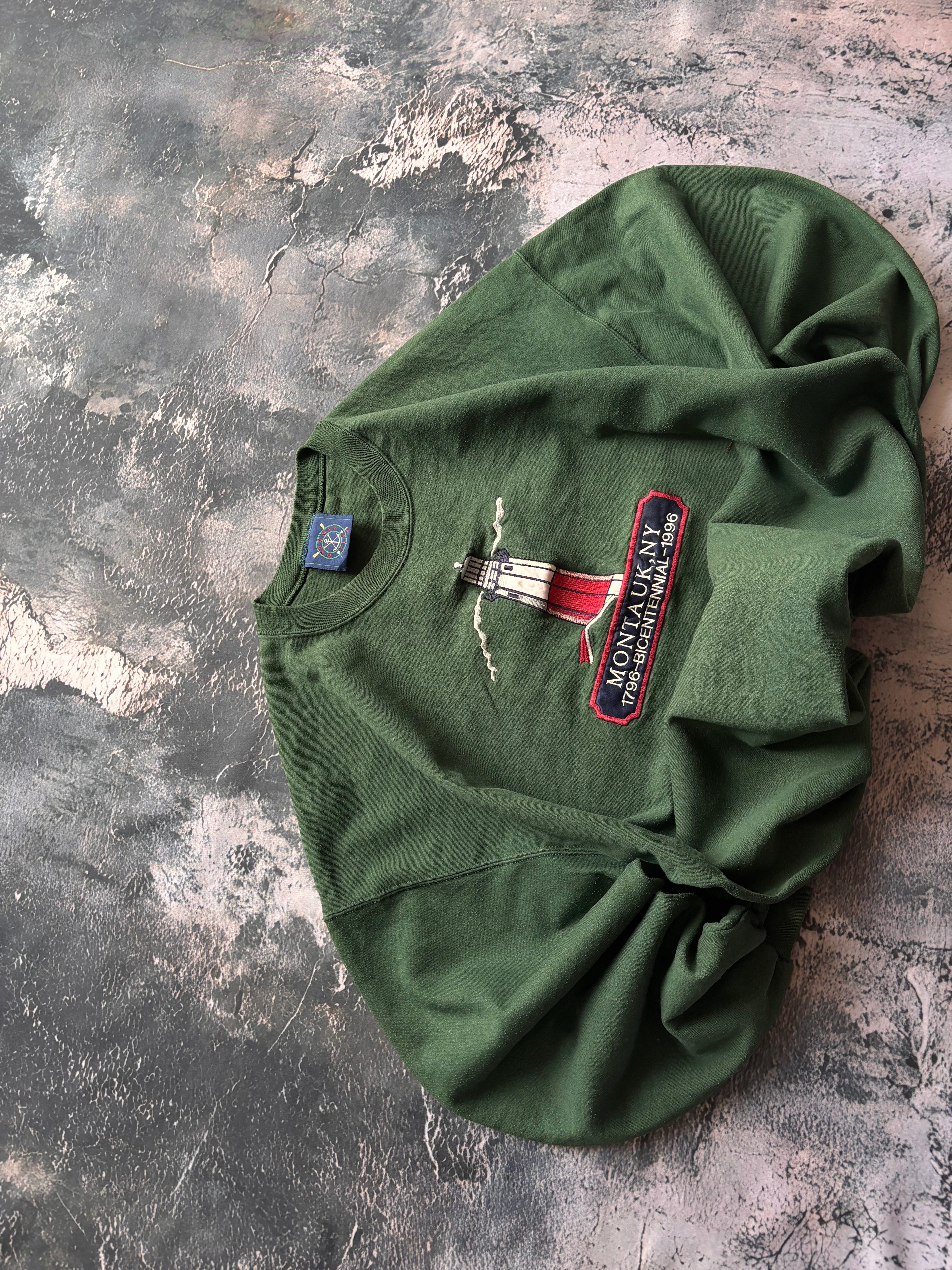 Bluza crewneck oversize boxy vintage oldschool retro 90s streetwear basic