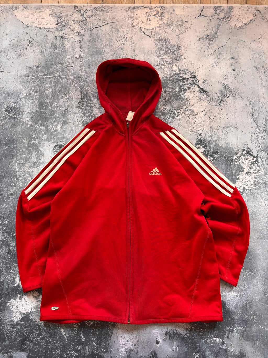 Bluza czerwona adidas