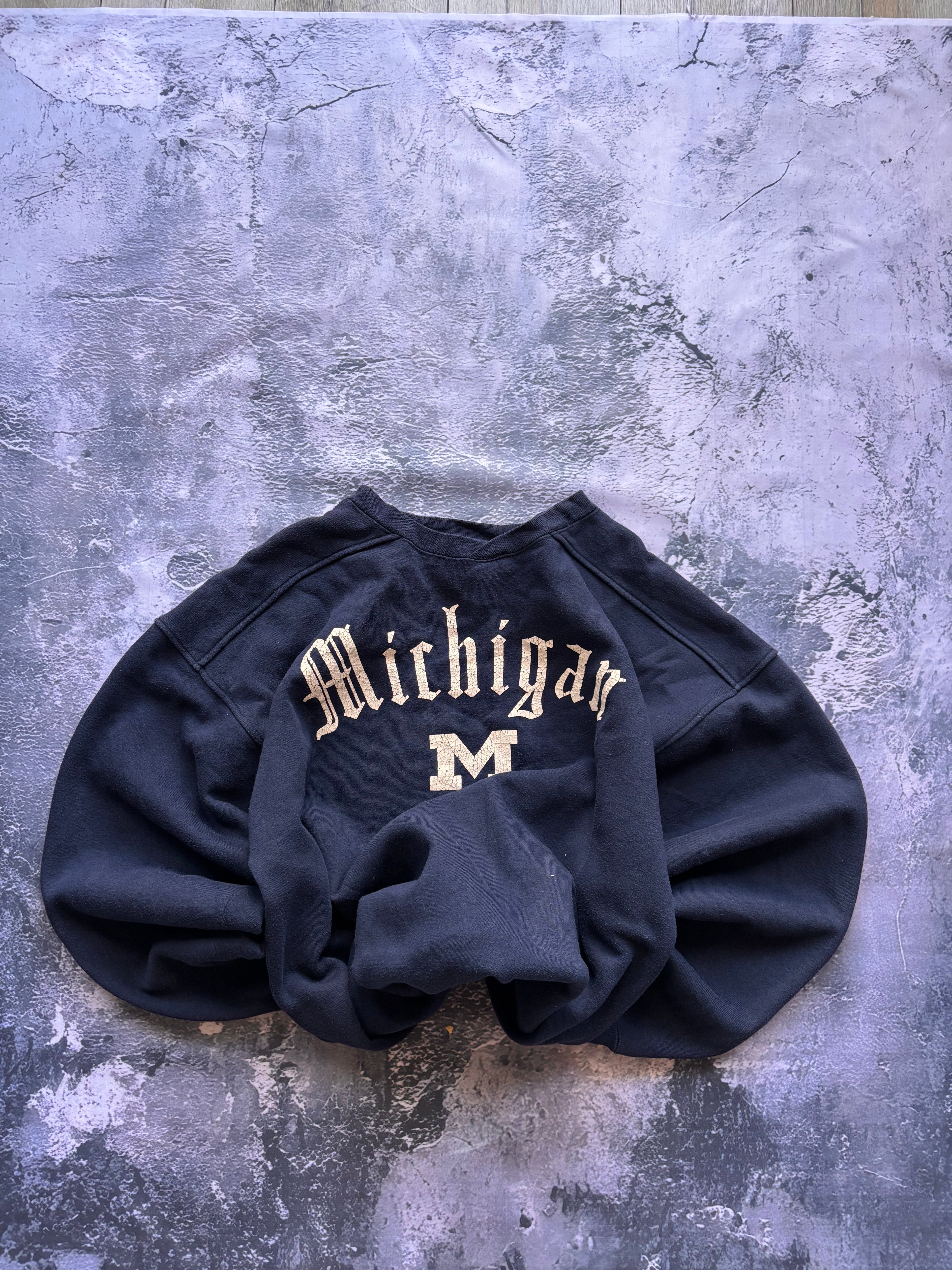 bluza crewneck MICHIGAN USA M streetwear 2000s