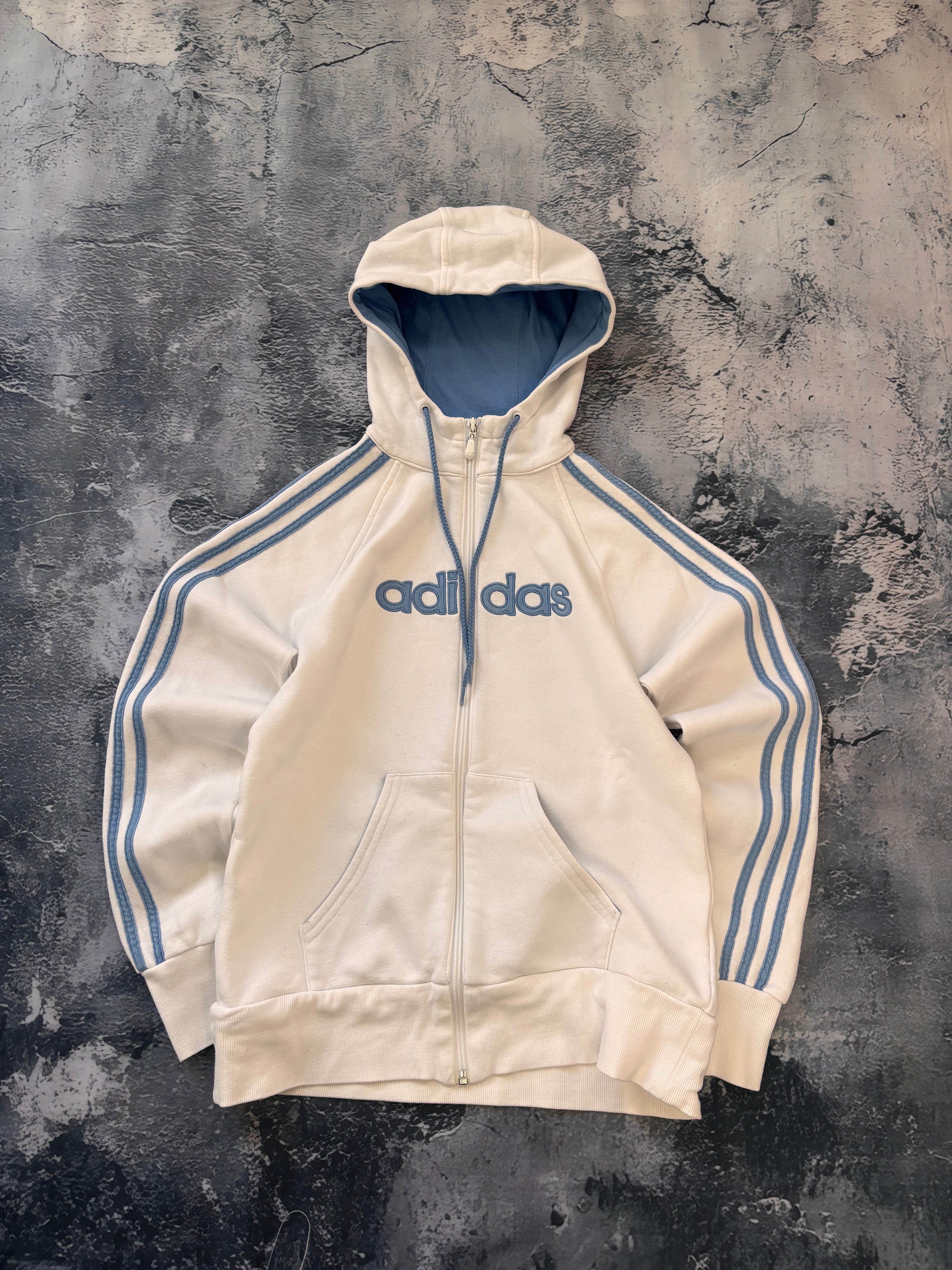 bluza zip hoodie w passive vintage basic retro