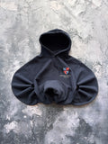 bluza Hoodie uniwersytecka granatowa