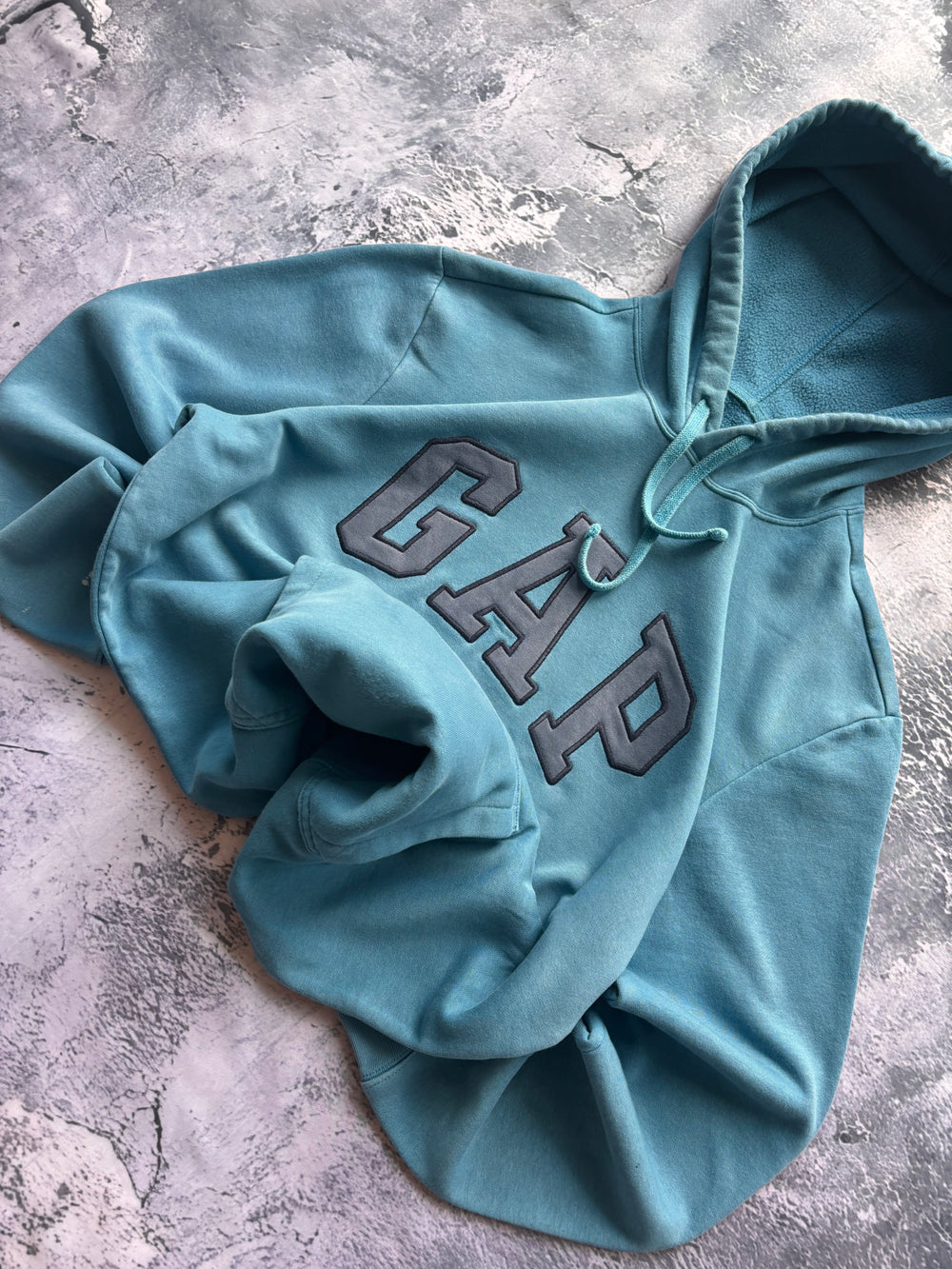 Bluza  hoodie gap Tiffany blue retro TREND TIKTOK