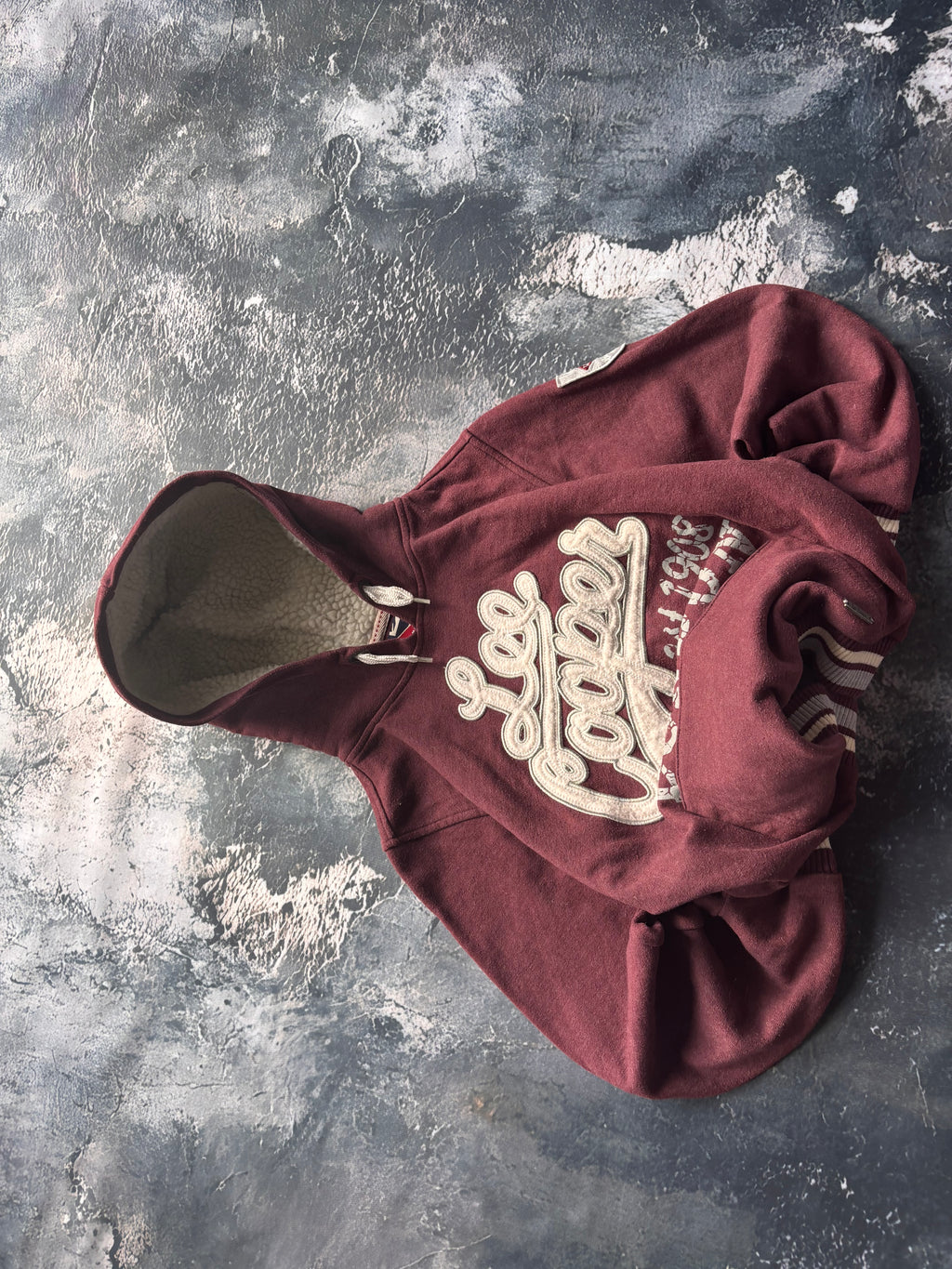 Bluza vintage burgund