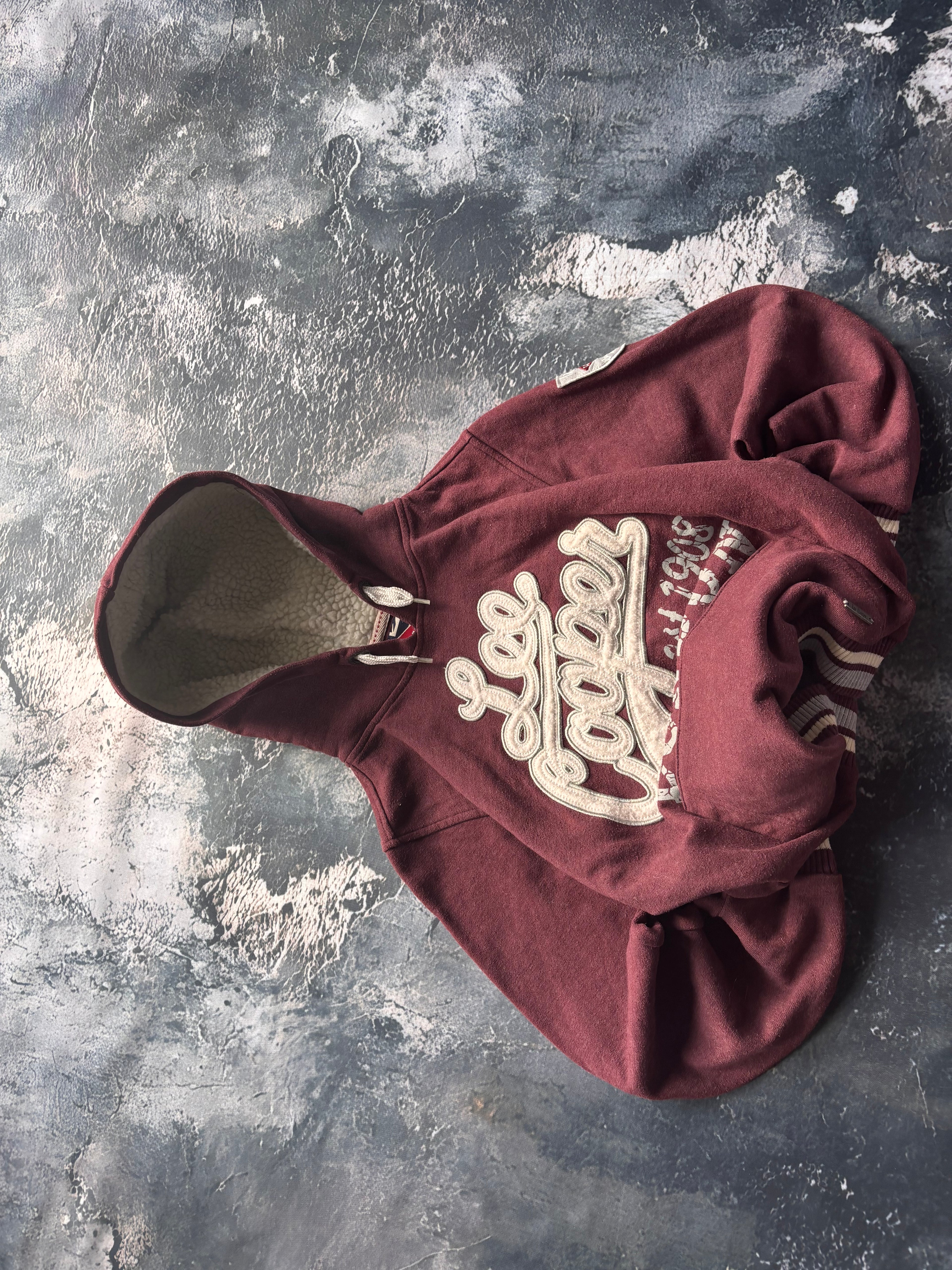 Bluza vintage burgund