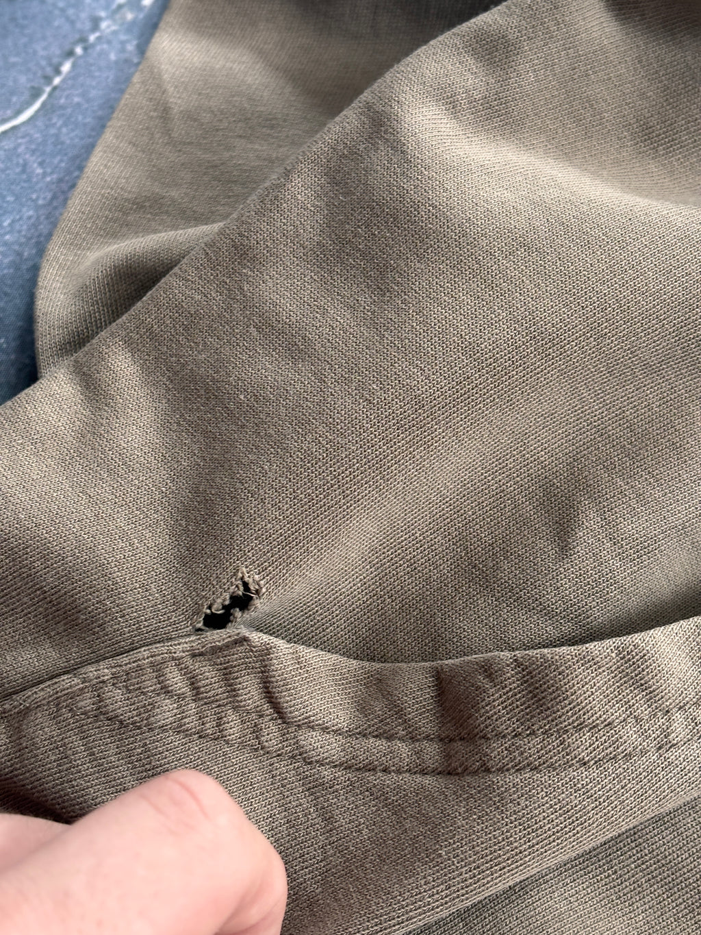 Bluza hoodie CARHARTT UNIKAT khaki oversize